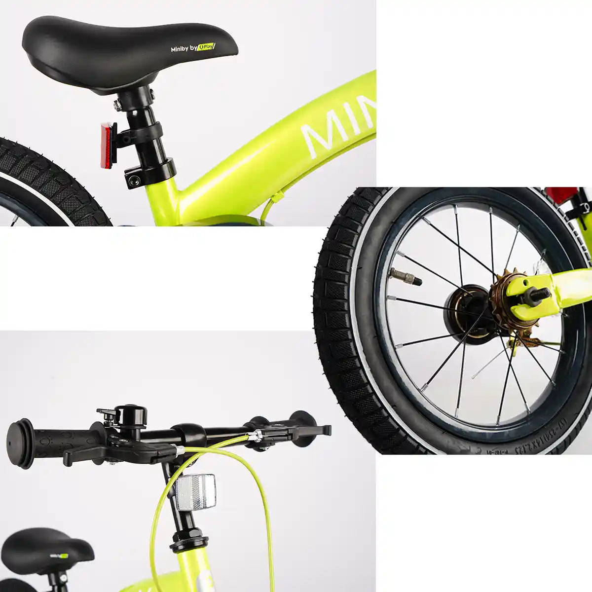 QPLAY MINIBY 3in1 bicycle (14inch) Green