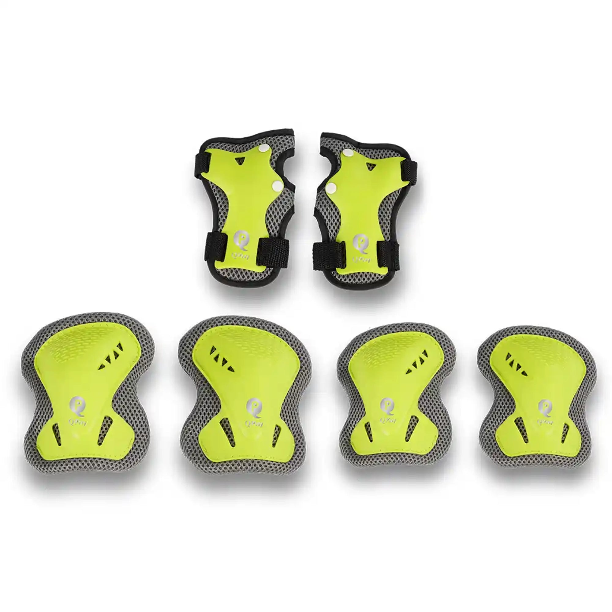 QPLAY SAFETY PADS (S) green