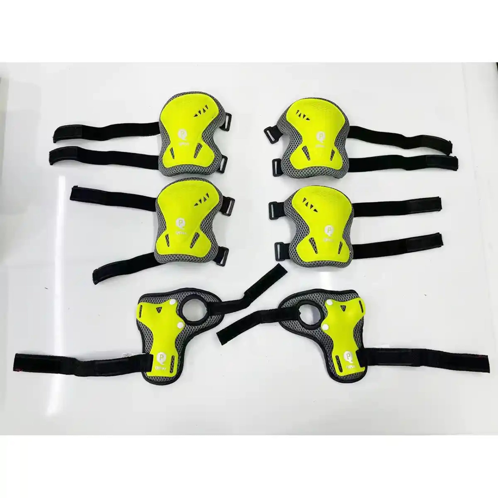 QPLAY SAFETY PADS (S) green