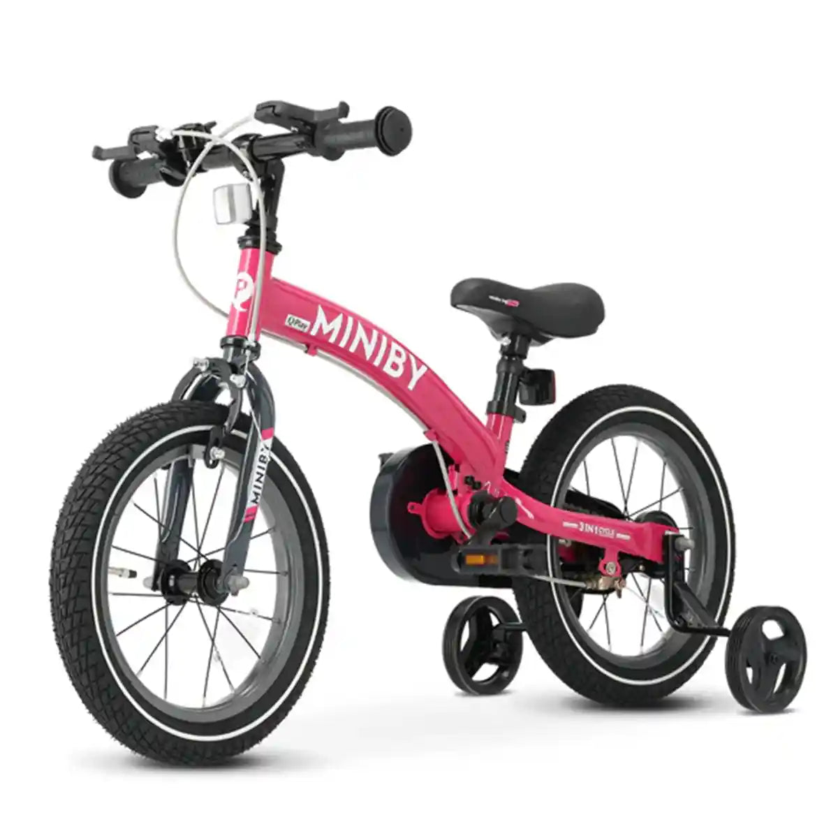 QPLAY MINIBY 3in1 bicycle (14inch) Rose