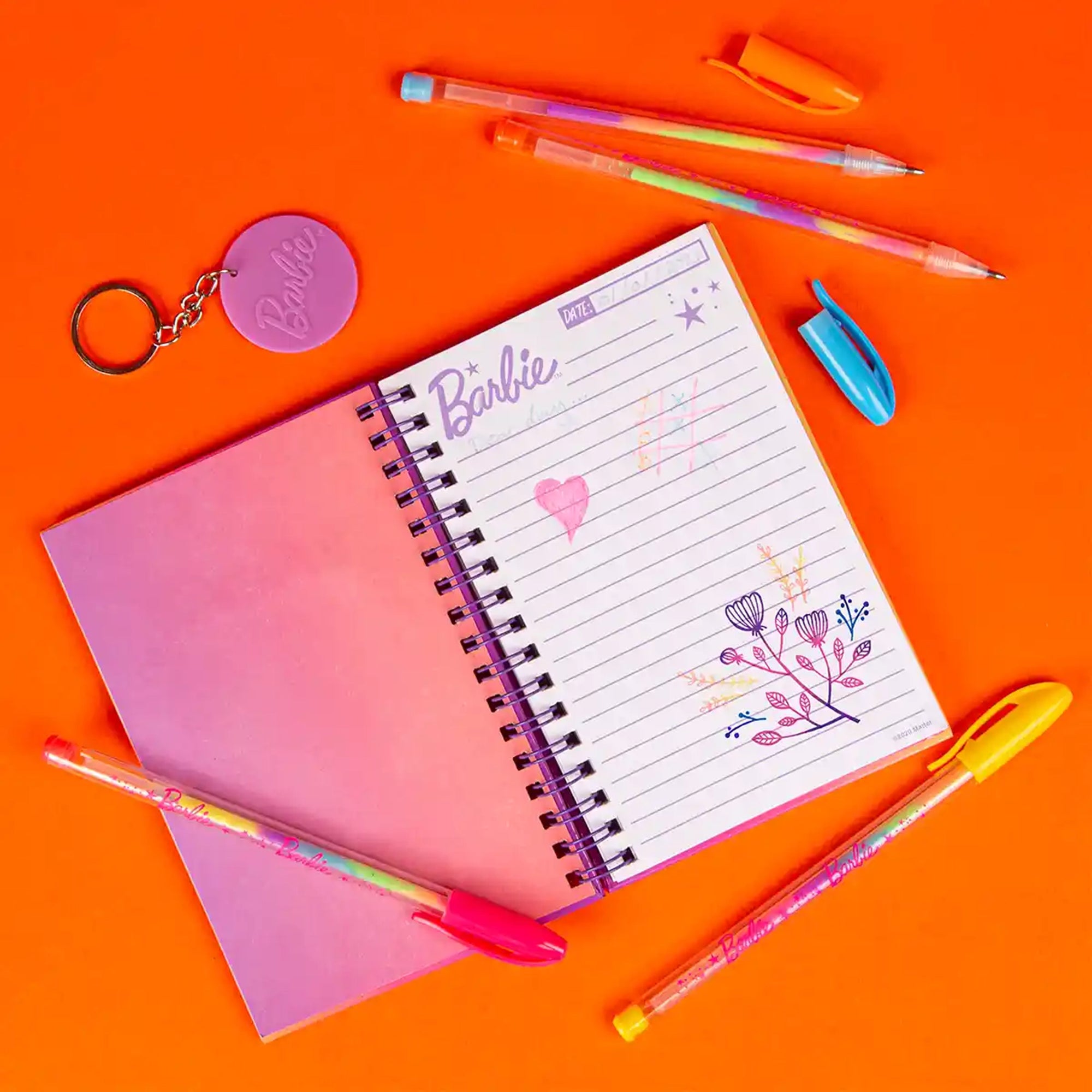 Barbie Shaker Diary Set