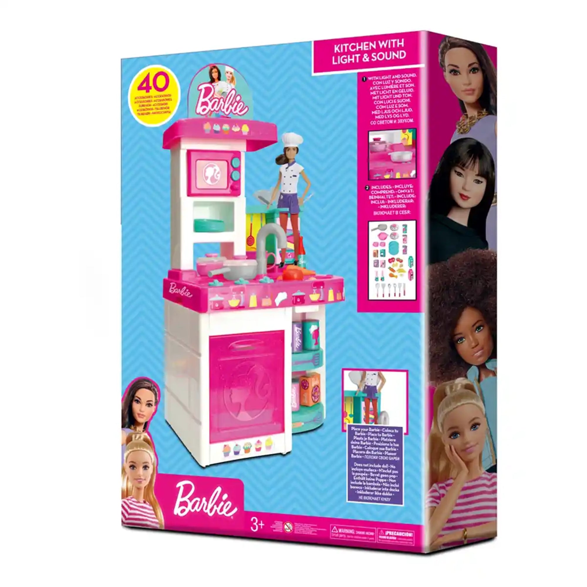 Barbie Kitchen with Light and Sound