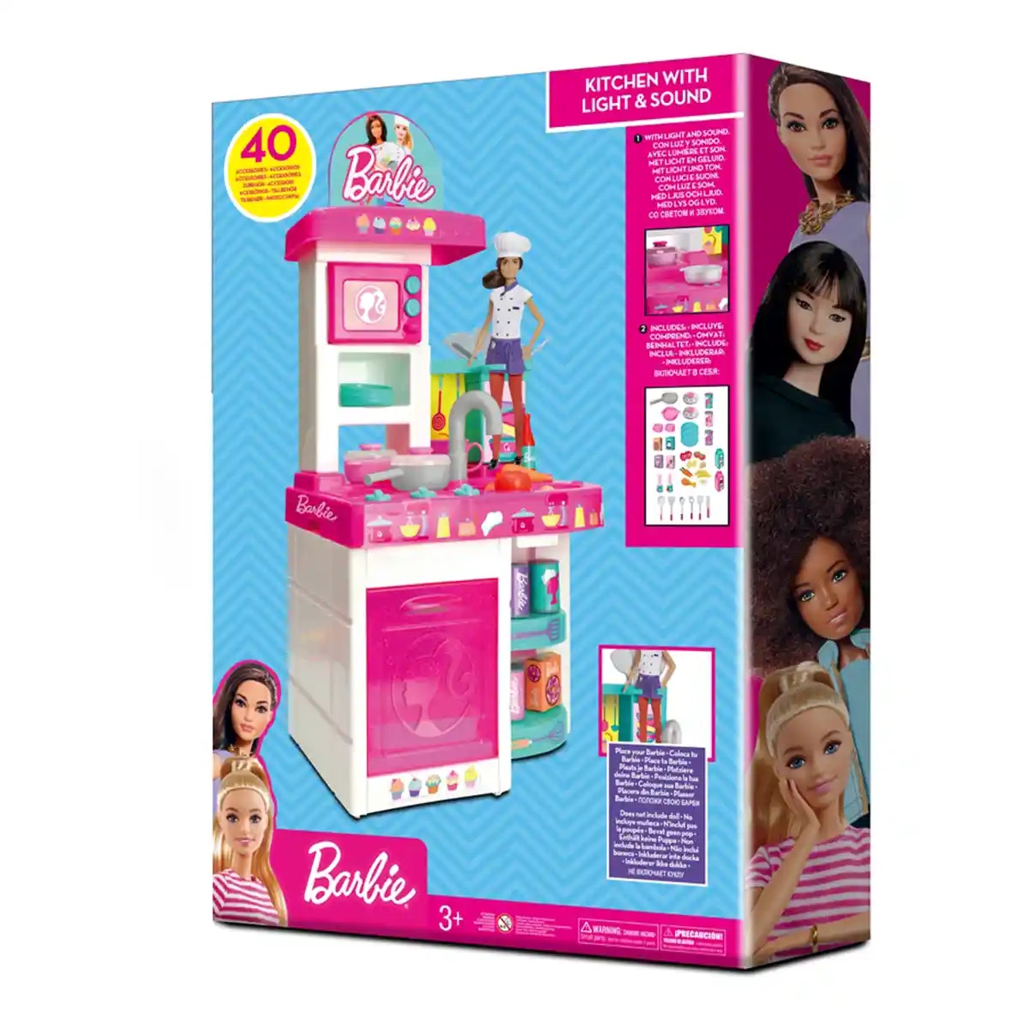 Barbie Kitchen with Light and Sound