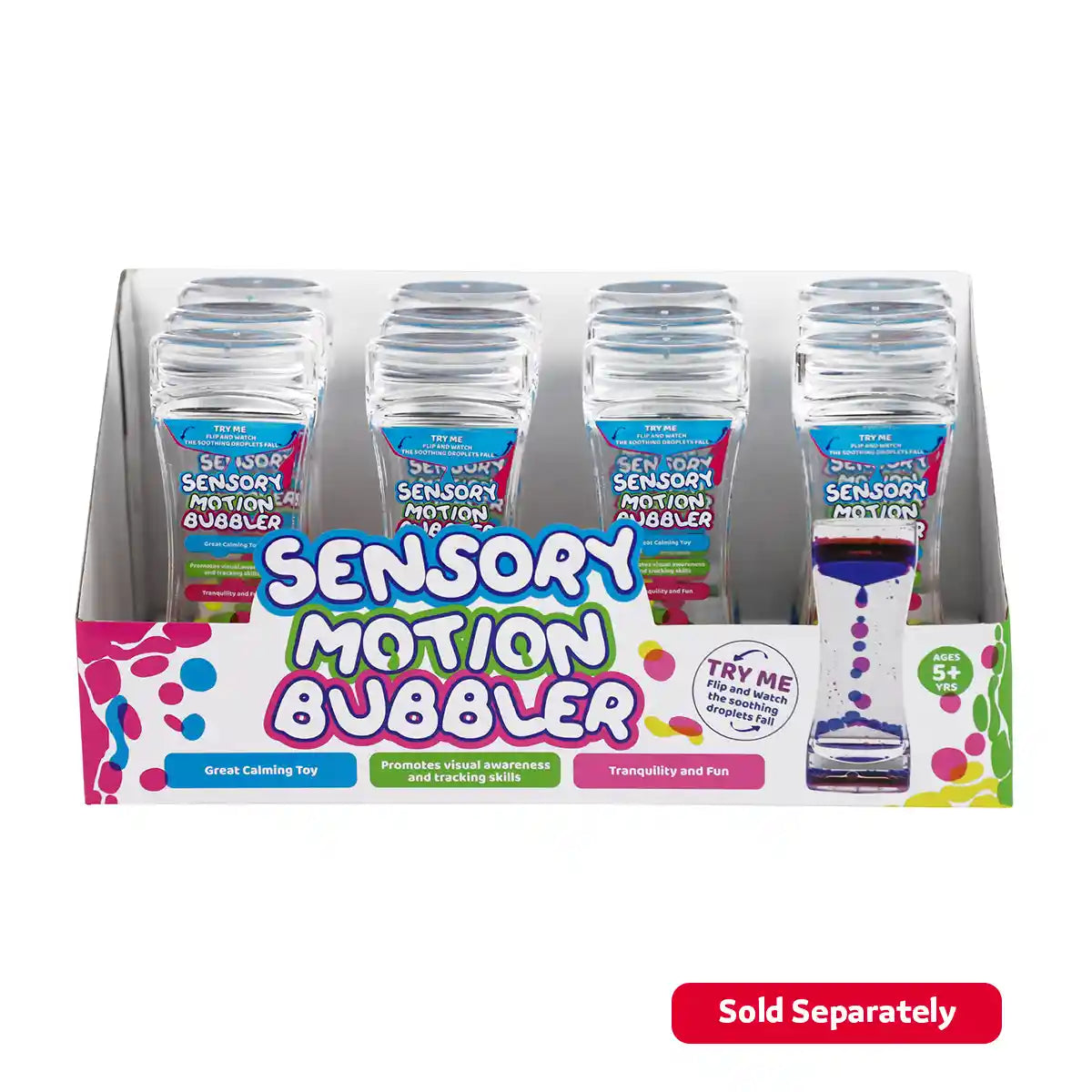 Sensory Motion Bubbler - Small (3 Assorted)