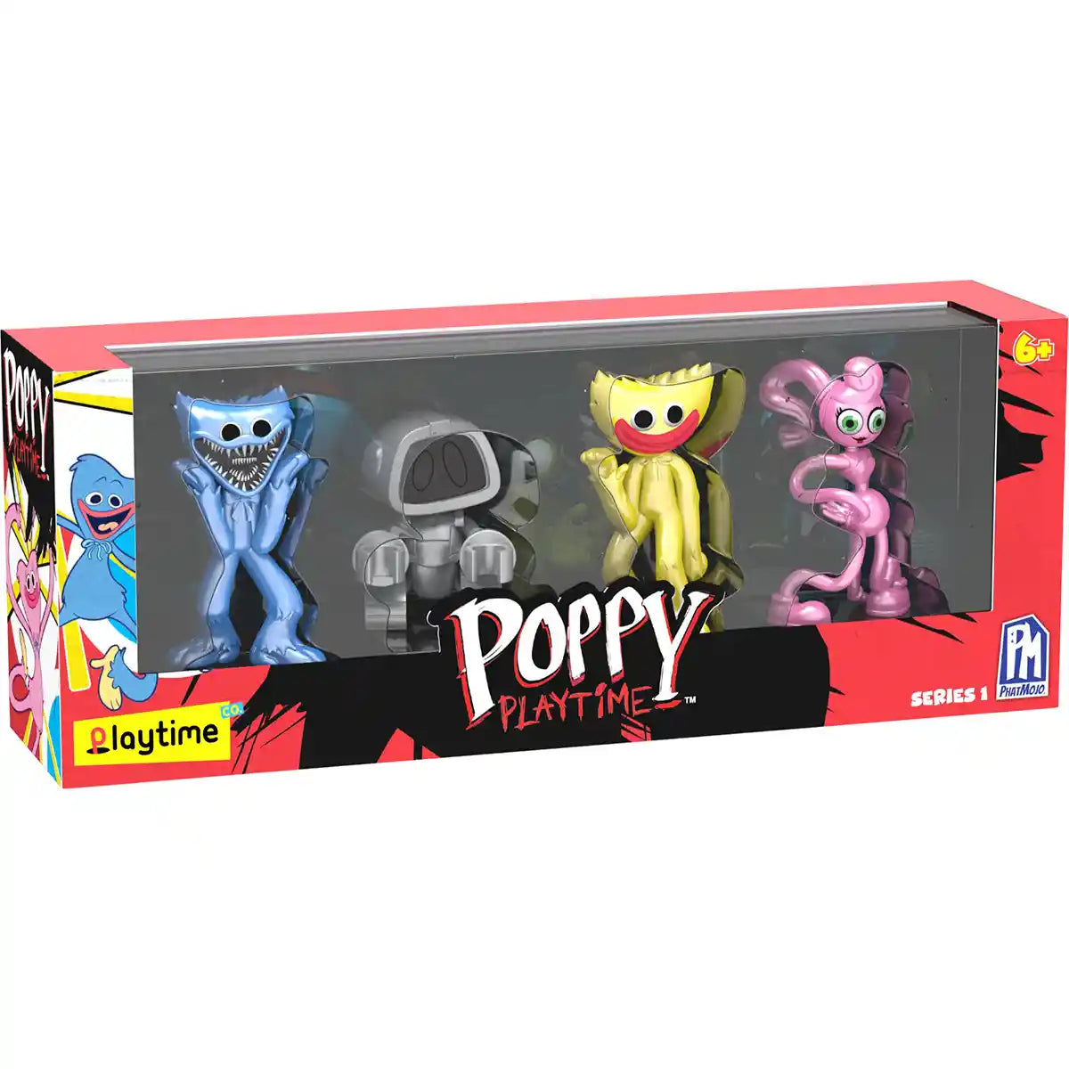 POPPY PLAYTIME 4 FIGURE PACK HUGGYWUGGY 3"