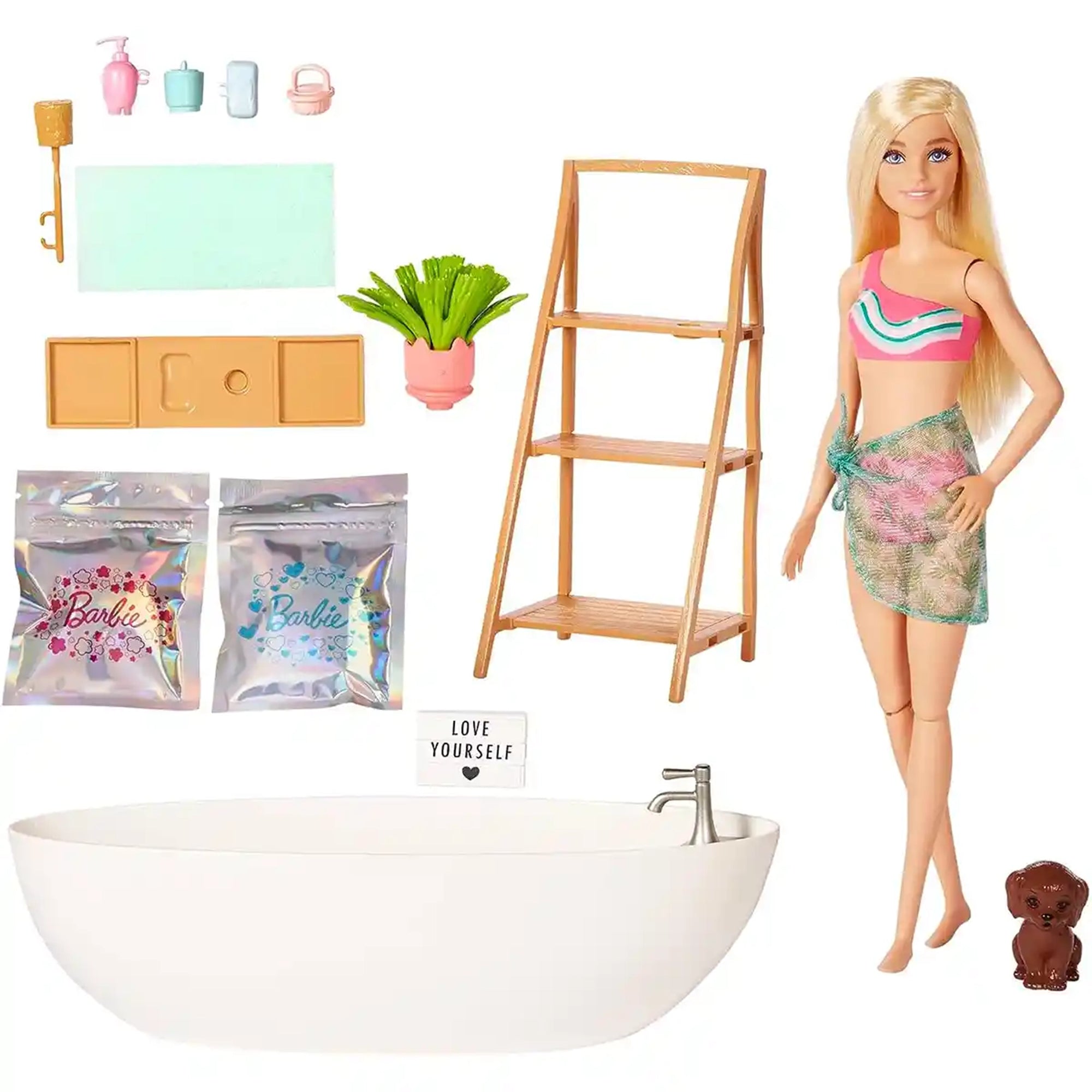 Barbie Soap Confetti Bath Playset - Blonde