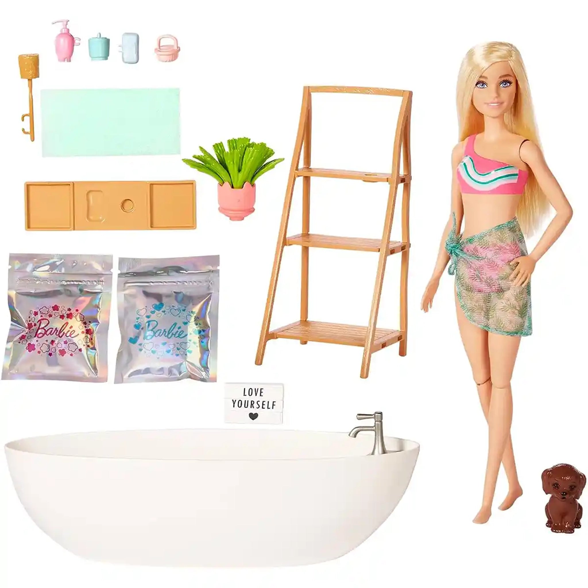 Barbie Soap Confetti Bath Playset - Blonde