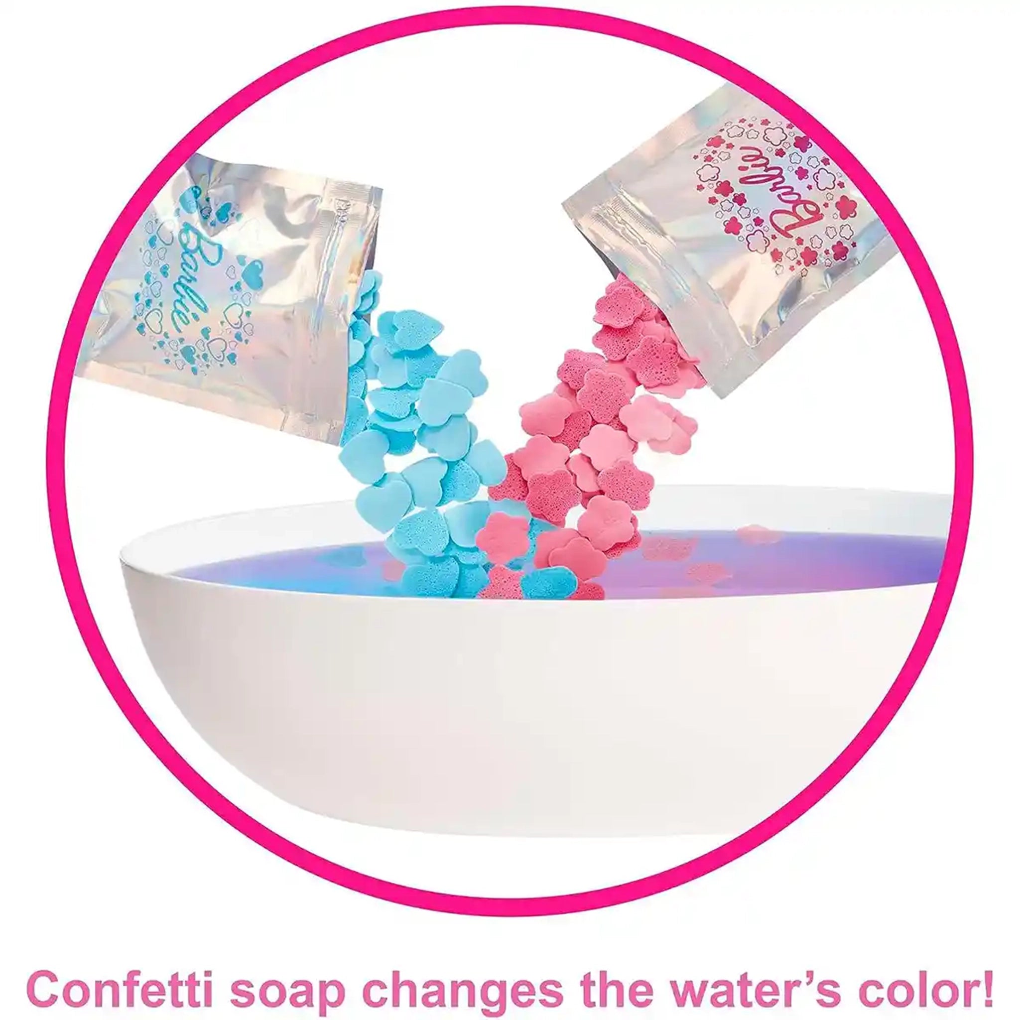 Barbie Soap Confetti Bath Playset - Blonde