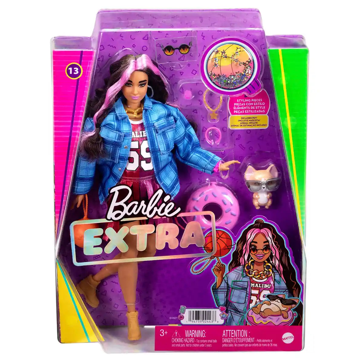 Barbie Extra Doll - Basketball Jersey