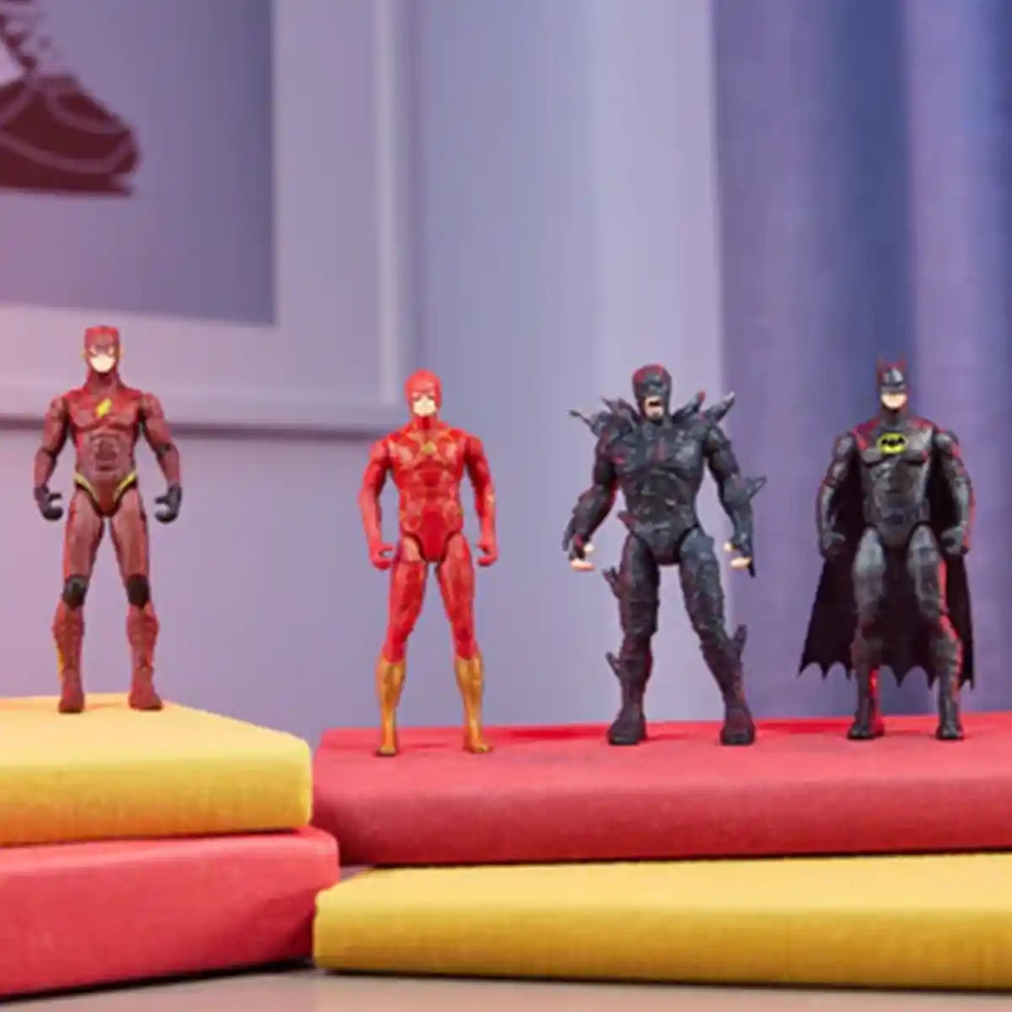DC Flash Movie Fig 4" Asst.