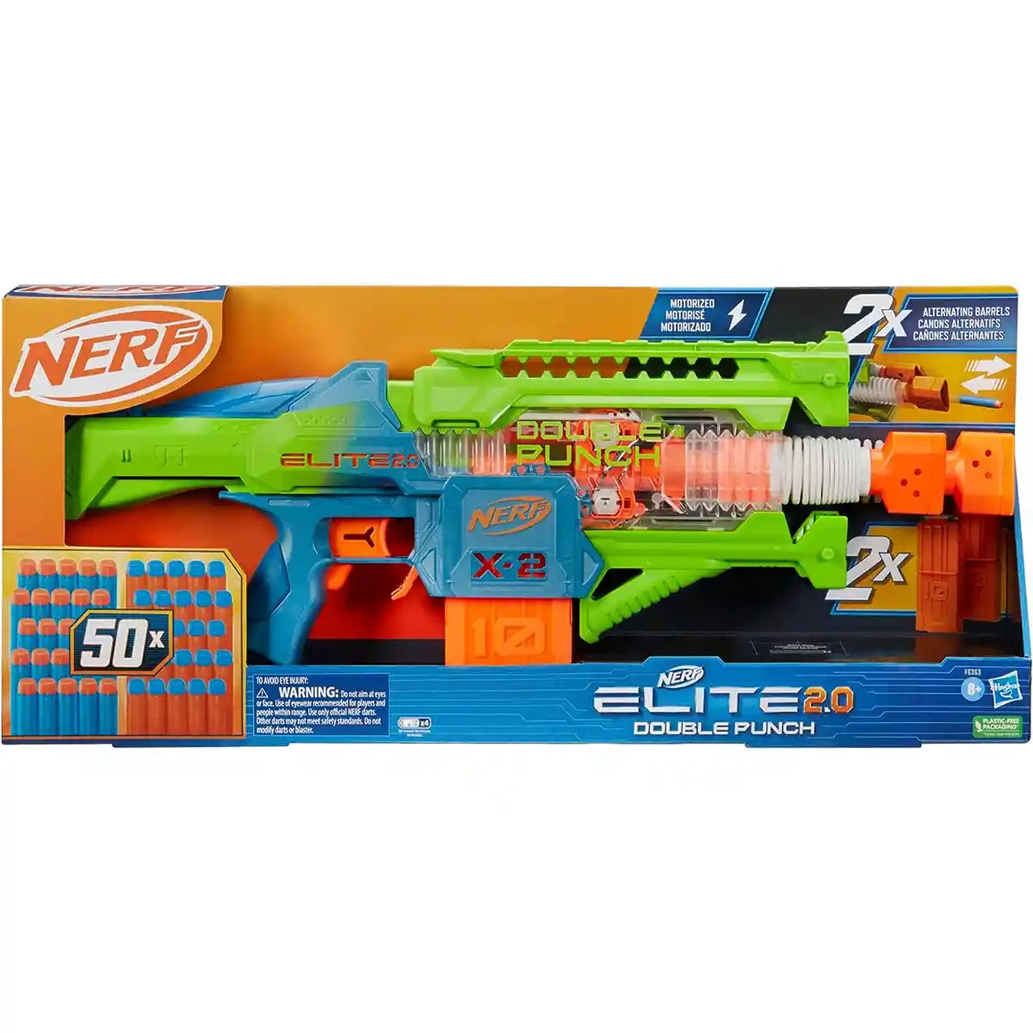 NERF ELITE 2.0 DOUBLE PUNCH