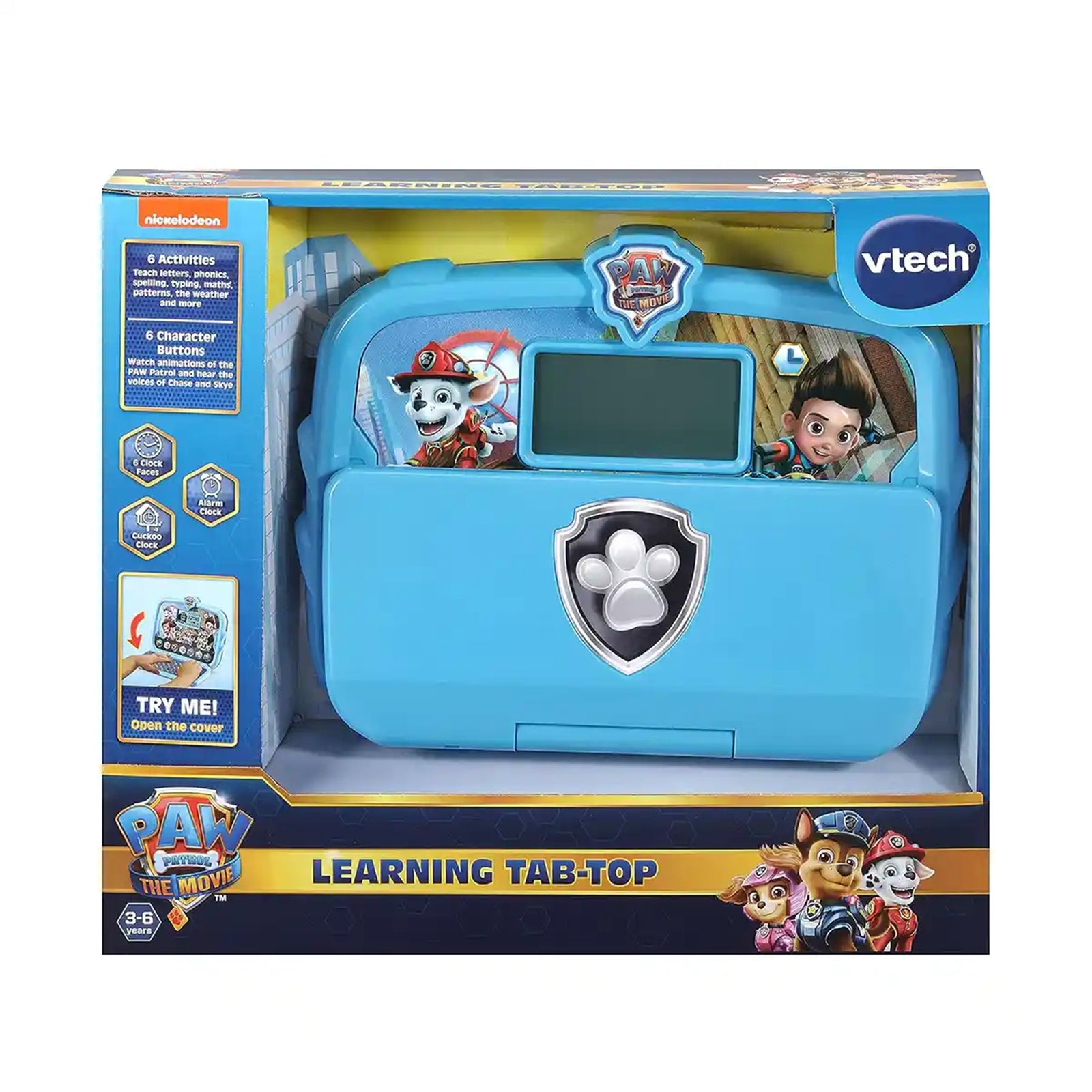 PAW PATROL: THE MOVIE: LEARNING TAB-TOP