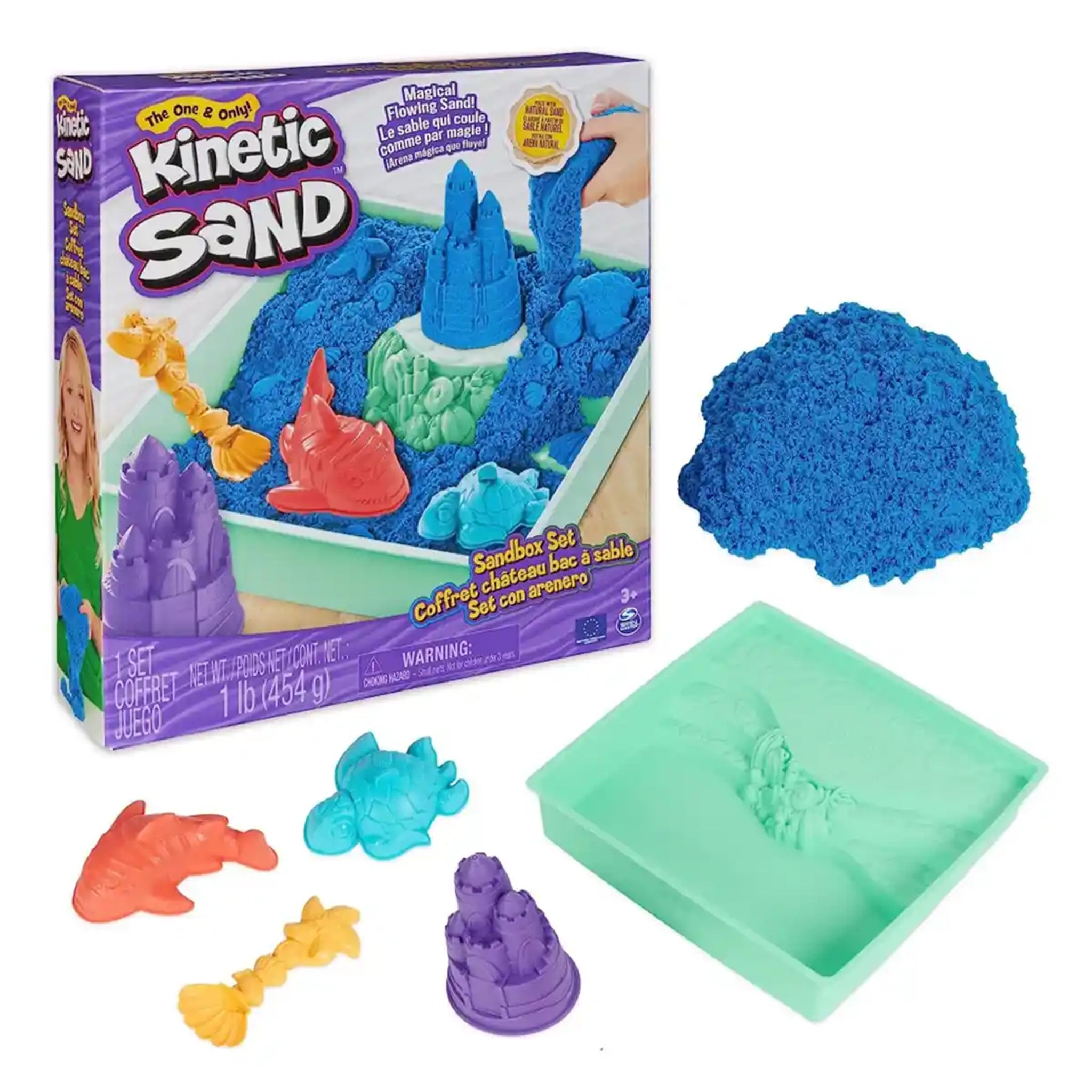 Kinetic Sand Box Set V2 (1lb) Asst.