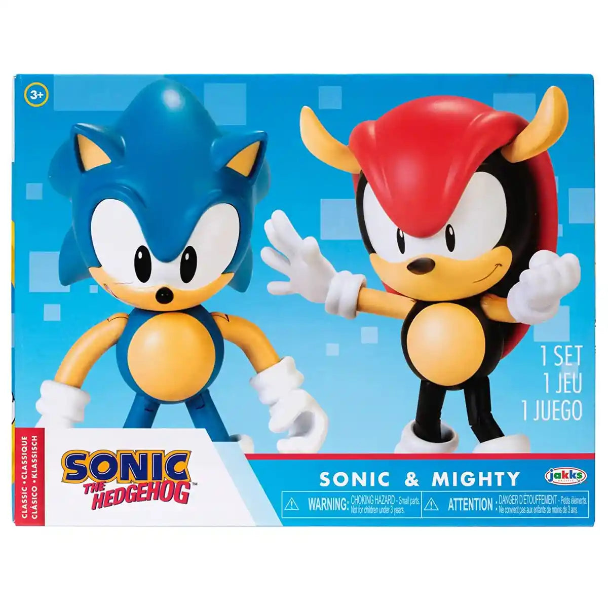 Sonic 4" Fig 2-Pack Classic Sonic&amp;Mighty