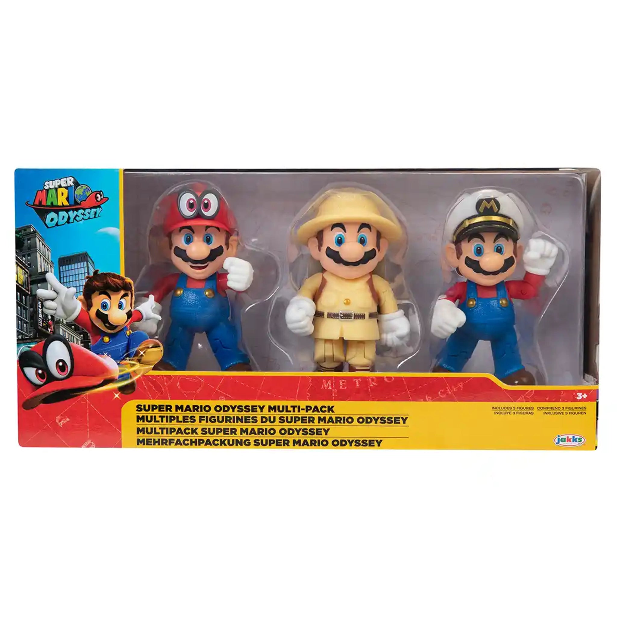 Nintendo 4" Odyssey 3-Pack