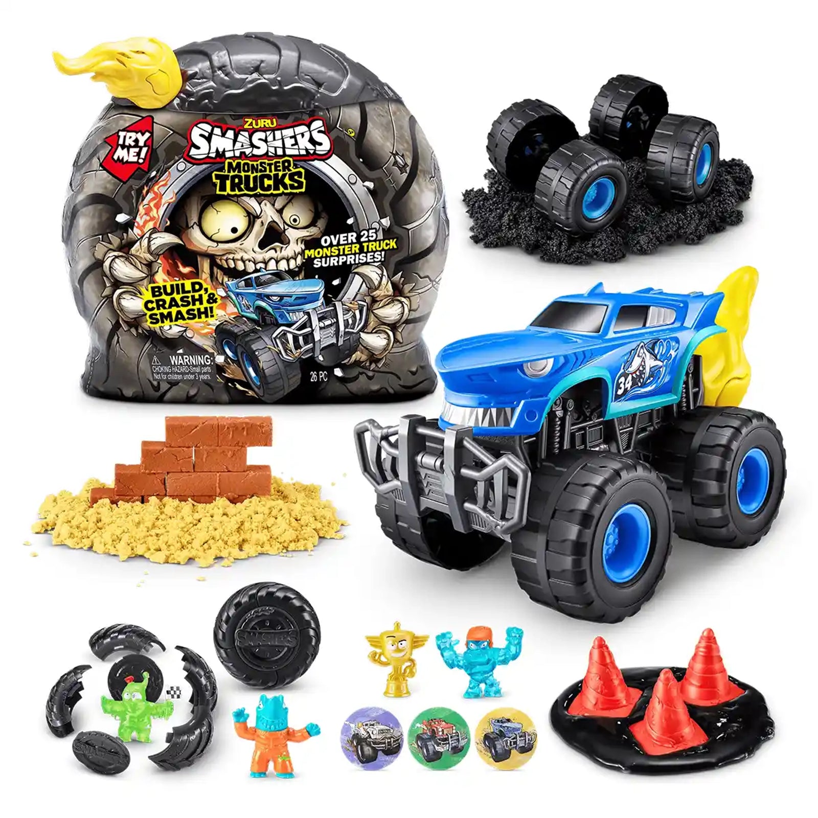 Smashers Monster Truck Surprise S1 Playset
