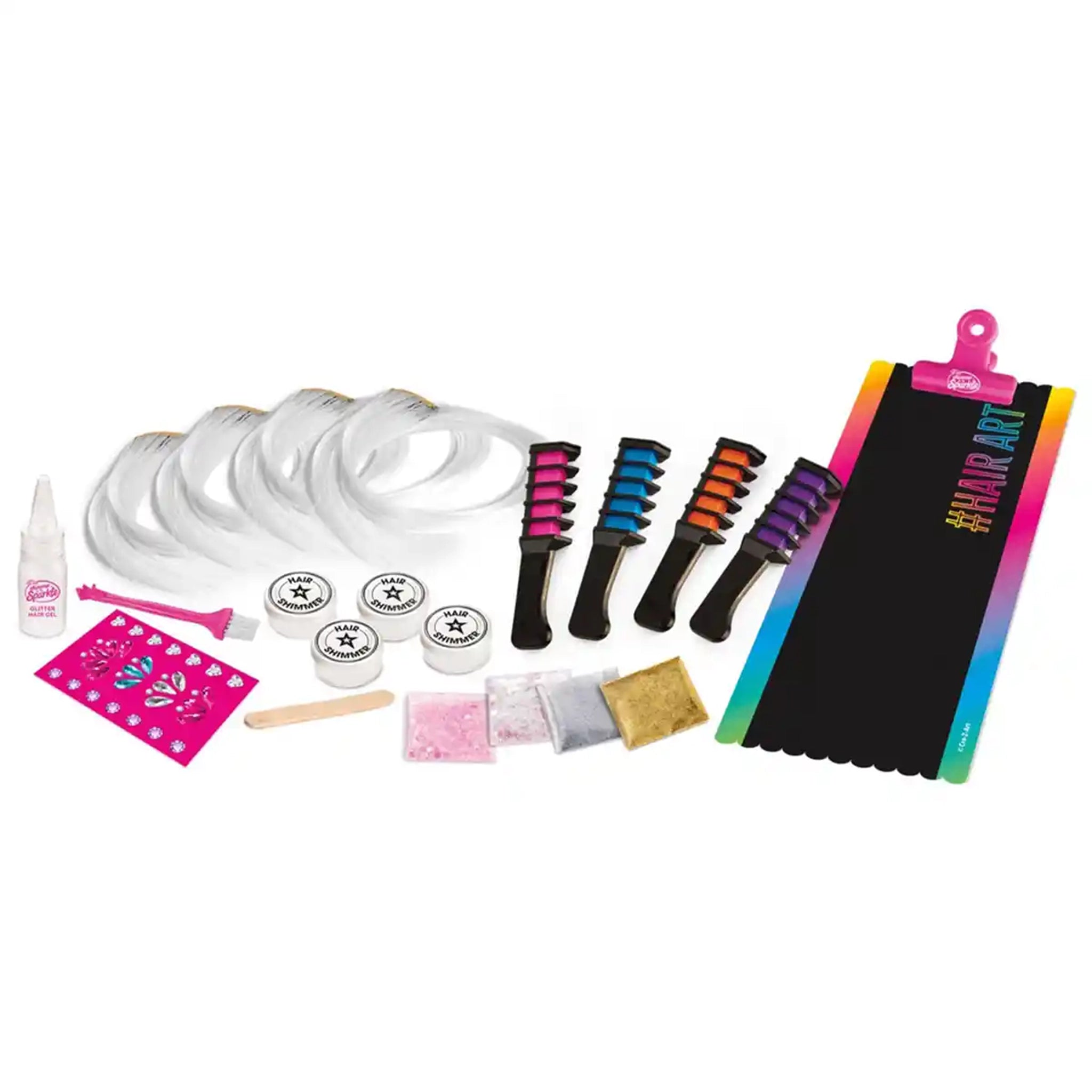 Shimmer N Sparkle Color FX Hair Extension Studio