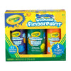 Crayola 3 Ct. 8-Oz. Washable Finger paint Bright Colors