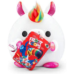 Snackles Medium - Unicorn holding PLUSH Kellogg's Froot Loops 10.1 OZ