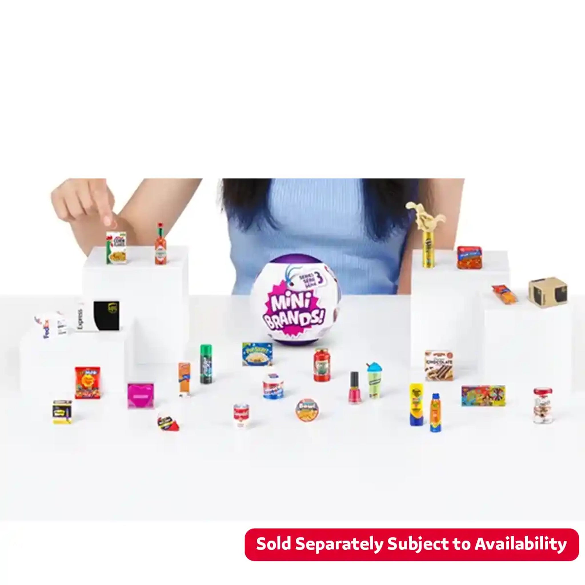 5 SURPRISE-MINI BRANDS Global-SERIES 3,4Facing18pcs/Gravity PDQ,36p cs/CTN,No Inner