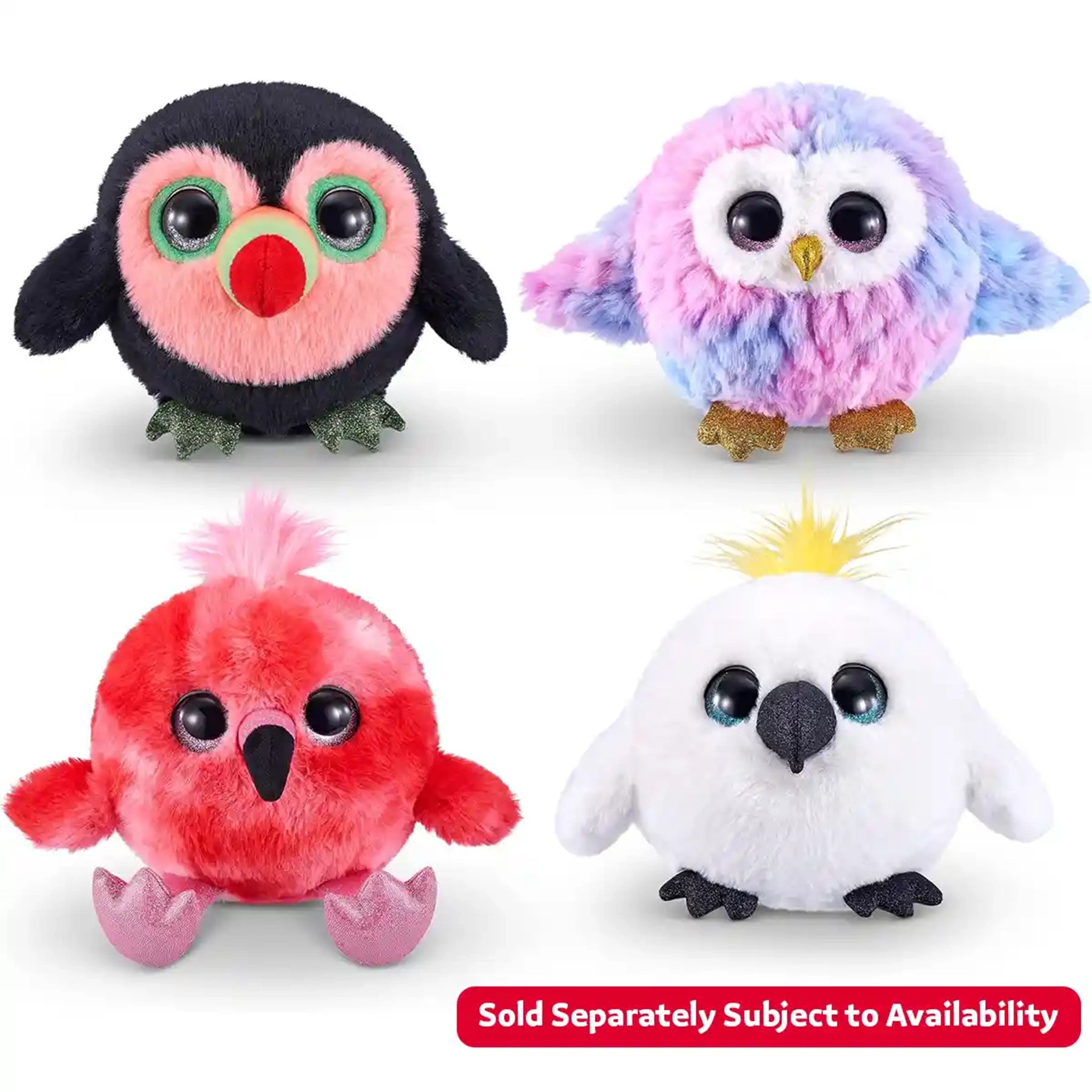 PETS ALIVE-CHIRPY BIRDS-SERIES 1,Endcap,36pcs,No Inner,STD Color Assortment