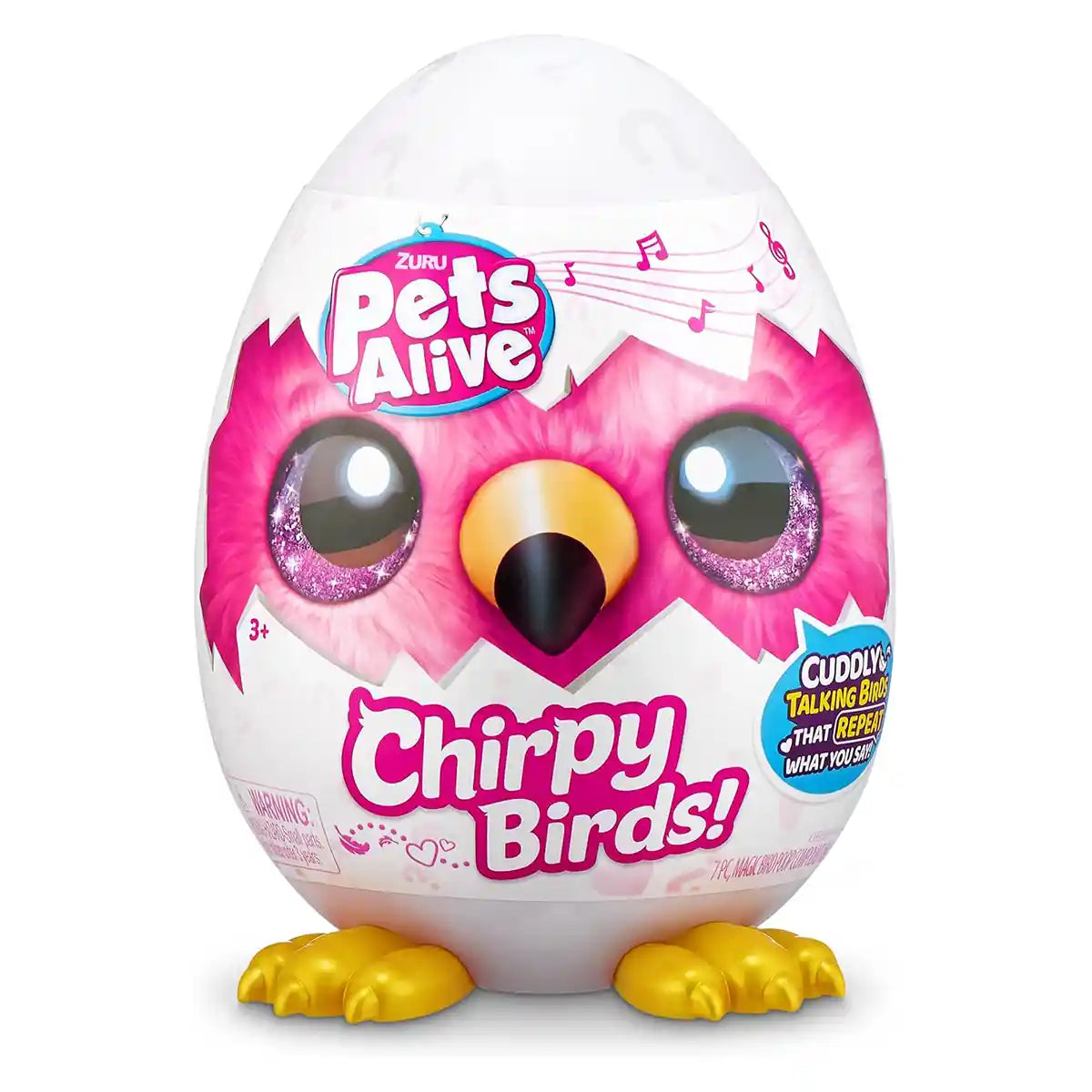 Pets Alive-Chirpy Birds-Series 1, Endcap,36 pcs, No Inner, Std Color Assortment