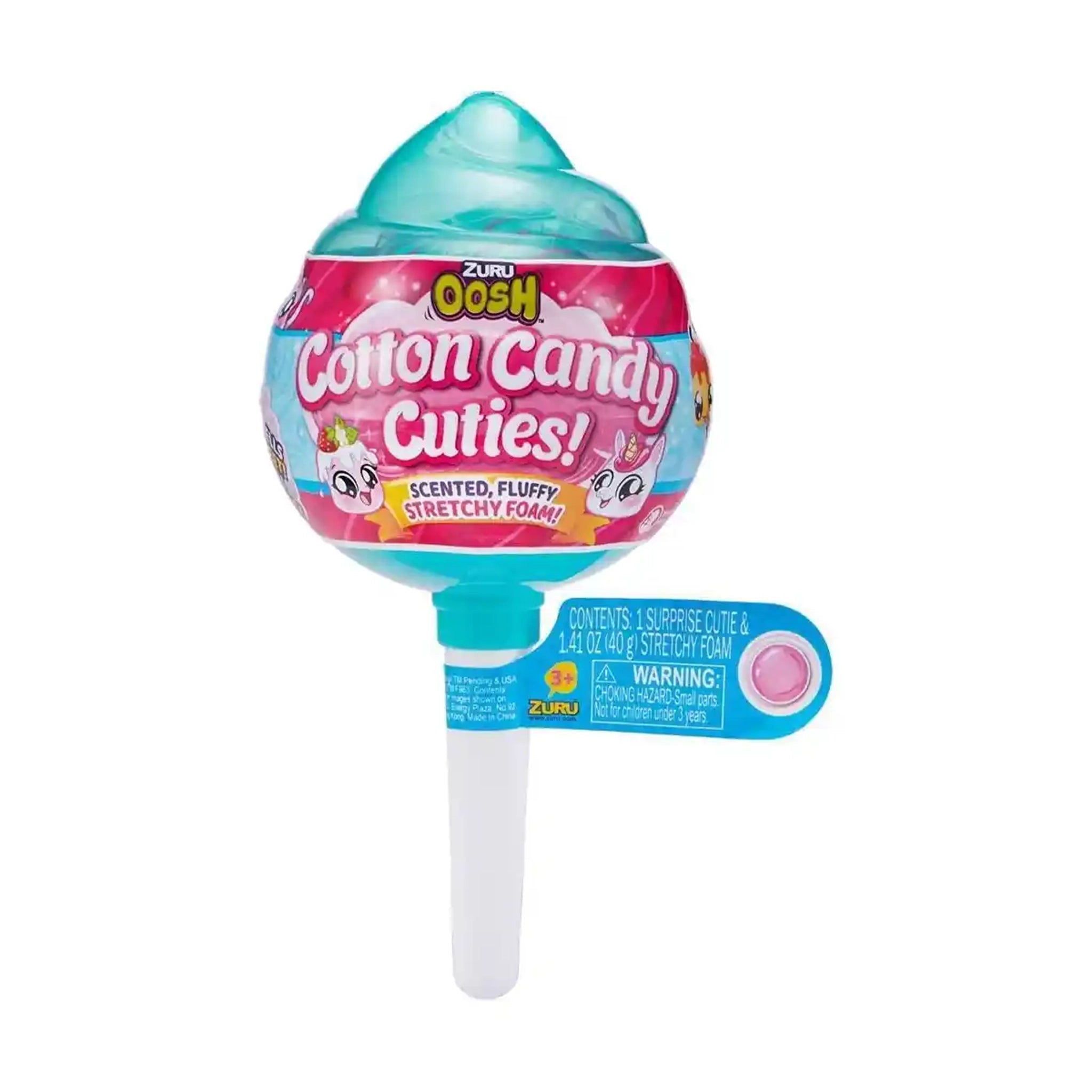 B-S001-ZURU OOSH-COTTON CANDY-SERIES 2 Cuties Medium Pop