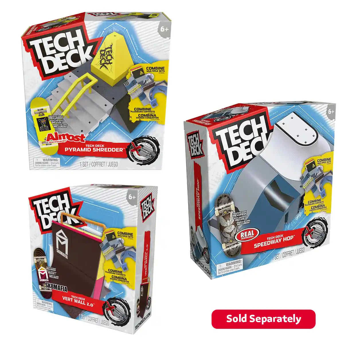 Tech DeckX-ConnectParkCrtorStrtr SetAsst