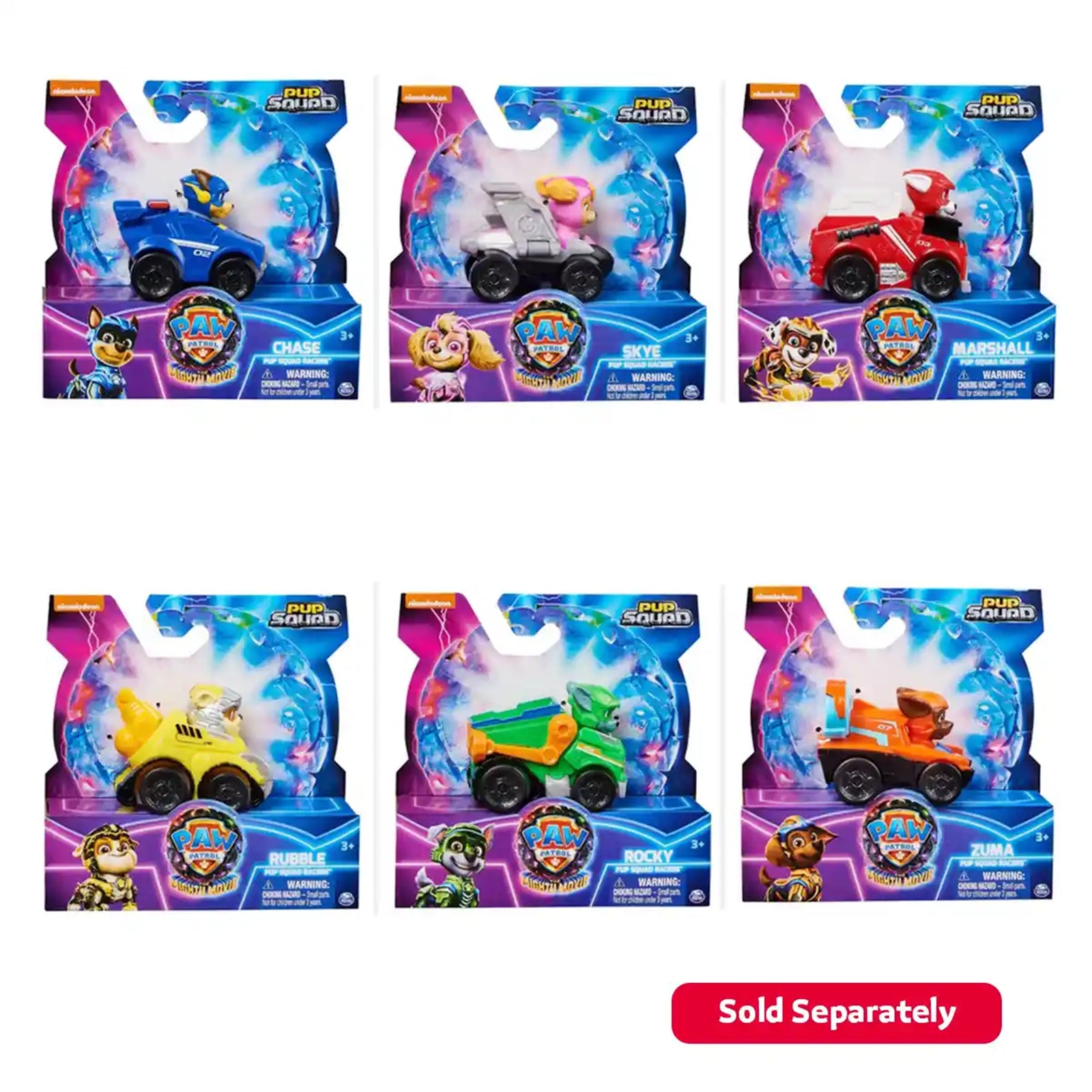 Paw Patrol Movie2 Pup Squad Racers Asst.