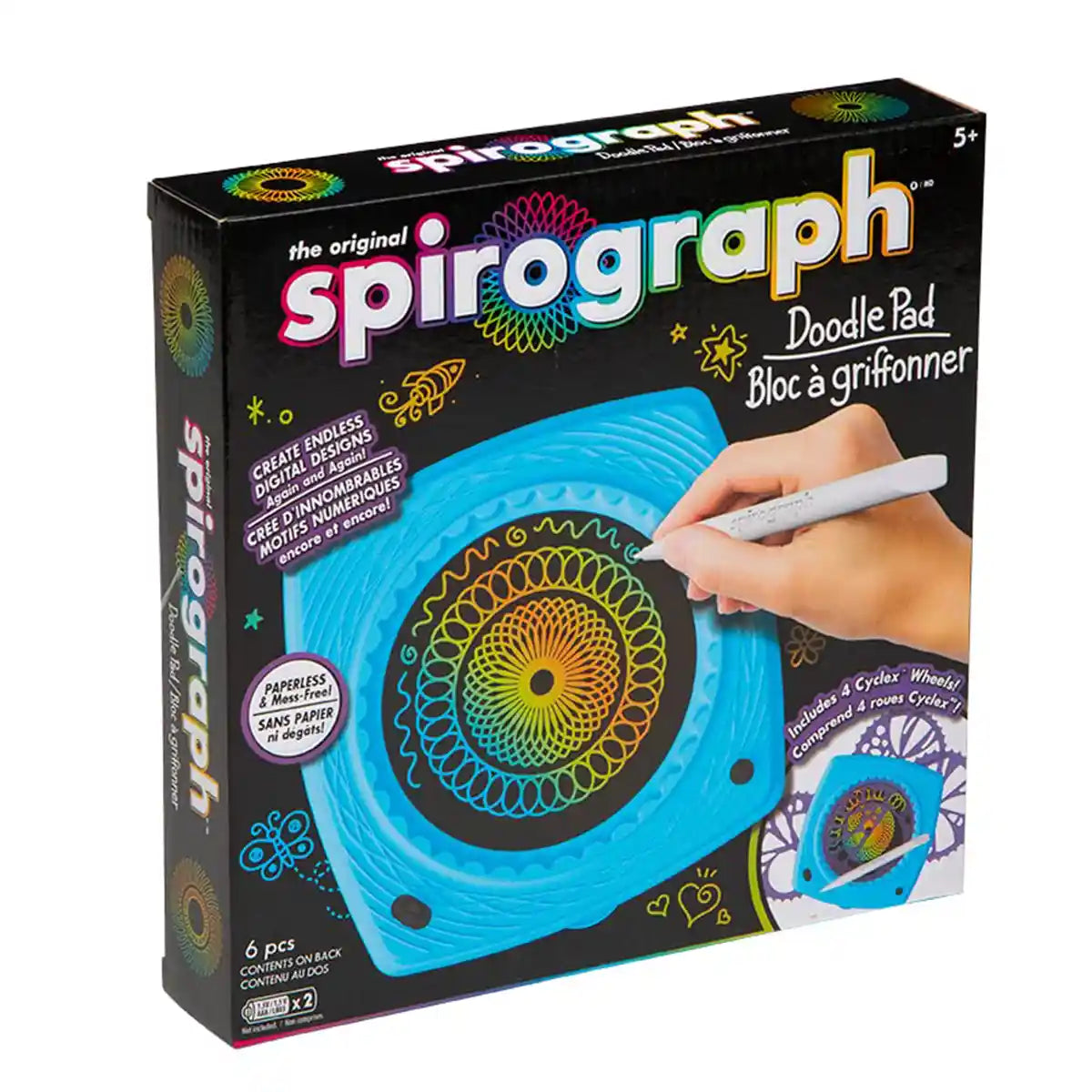 SPIROGRAPH DOODLE PAD E/F (6CT)