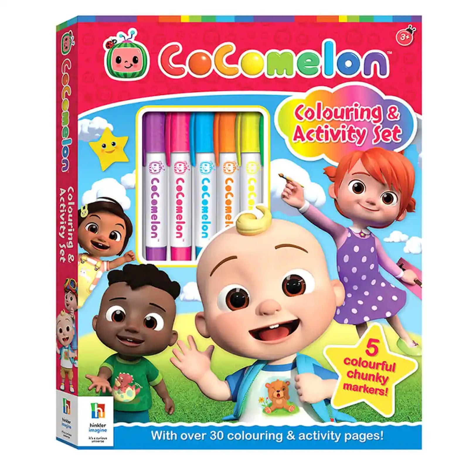 Hinkler - Cocomelon Kaleidoscope Colouring Kit