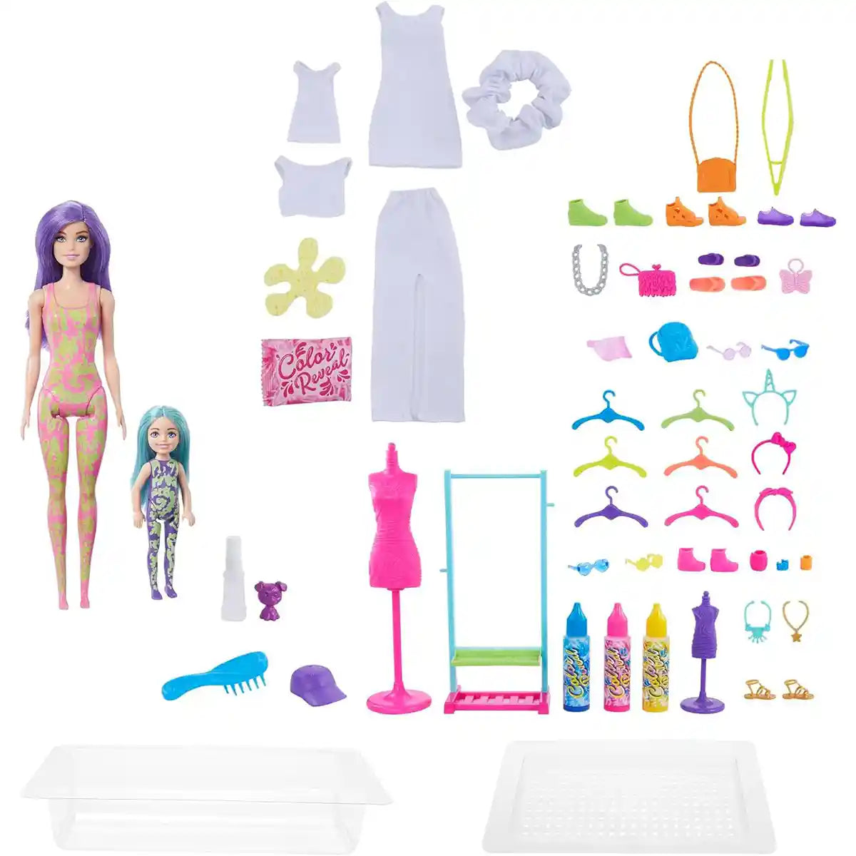 Barbie Color Reveal Tie-Dye Fa