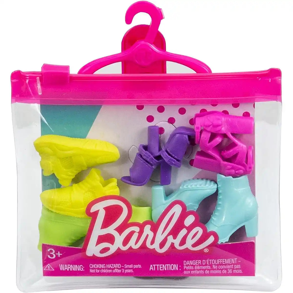 Barbie Shoe Packs Asst. (CDU)