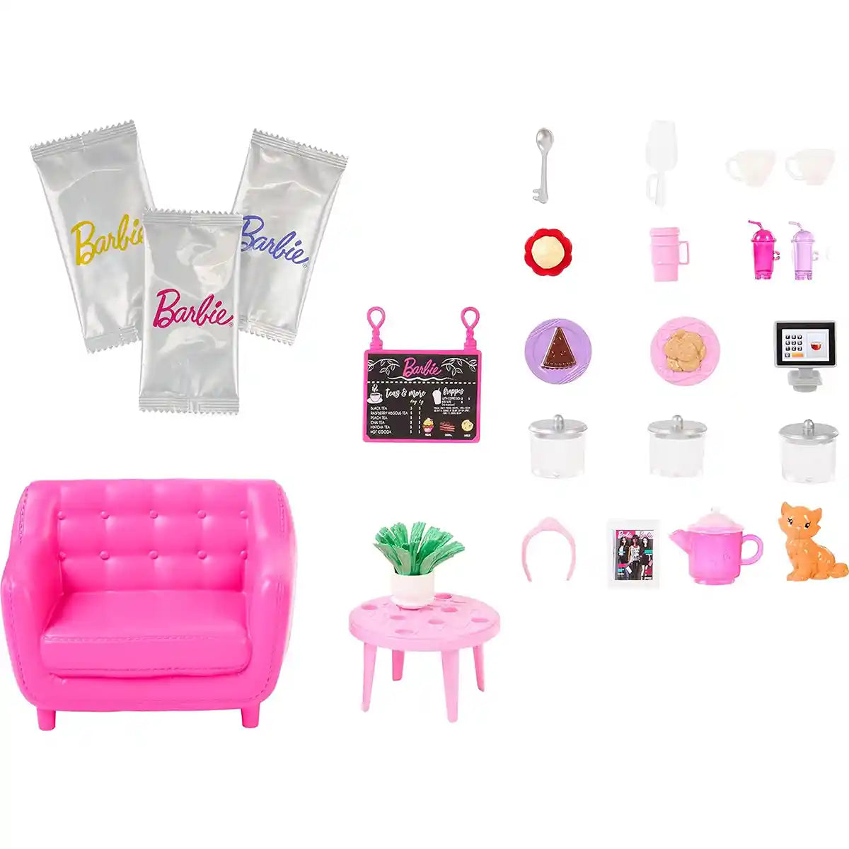 Barbie® Self-care Tea Shop Playset
