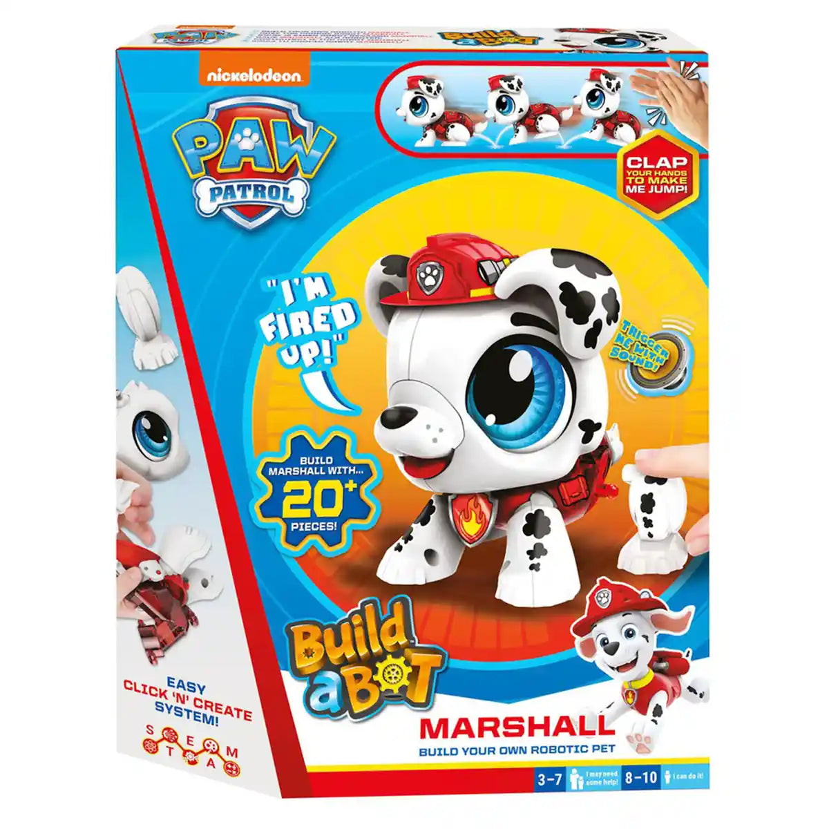 Build a Bot Build A Bot Paw Patrol - Marshall