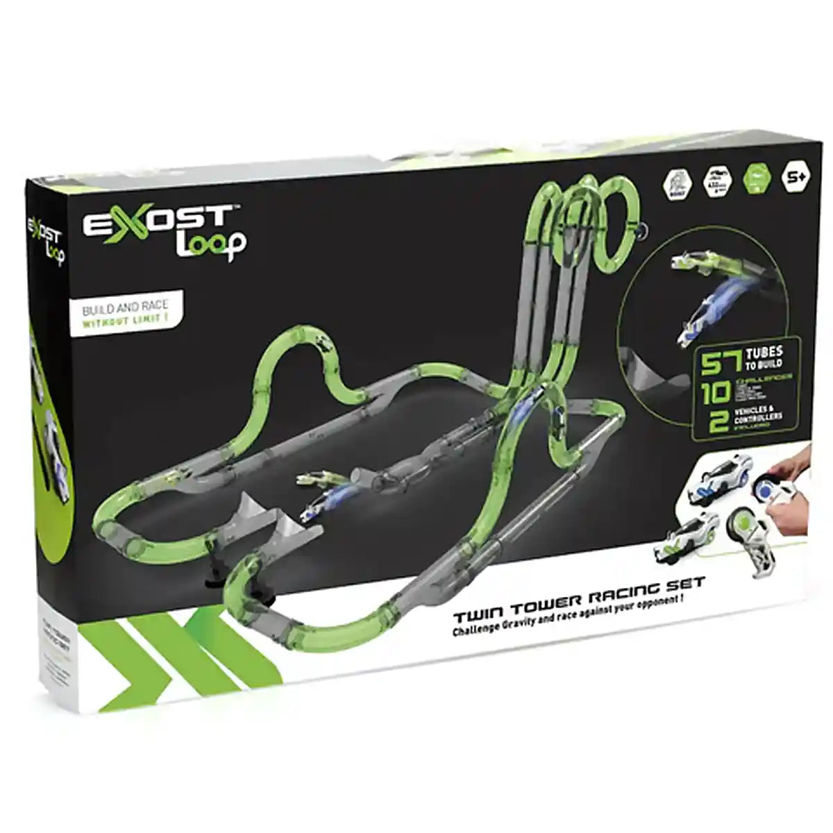 Silverlit Exost Loop Twin Tower Racing Set