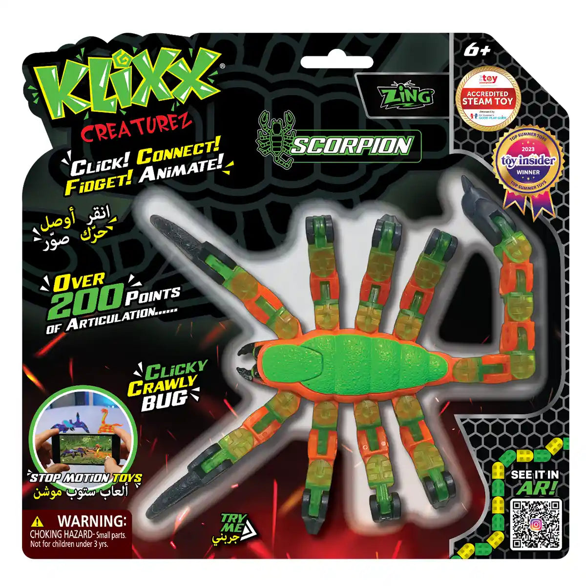 Klixx Creaturez Scorpion
