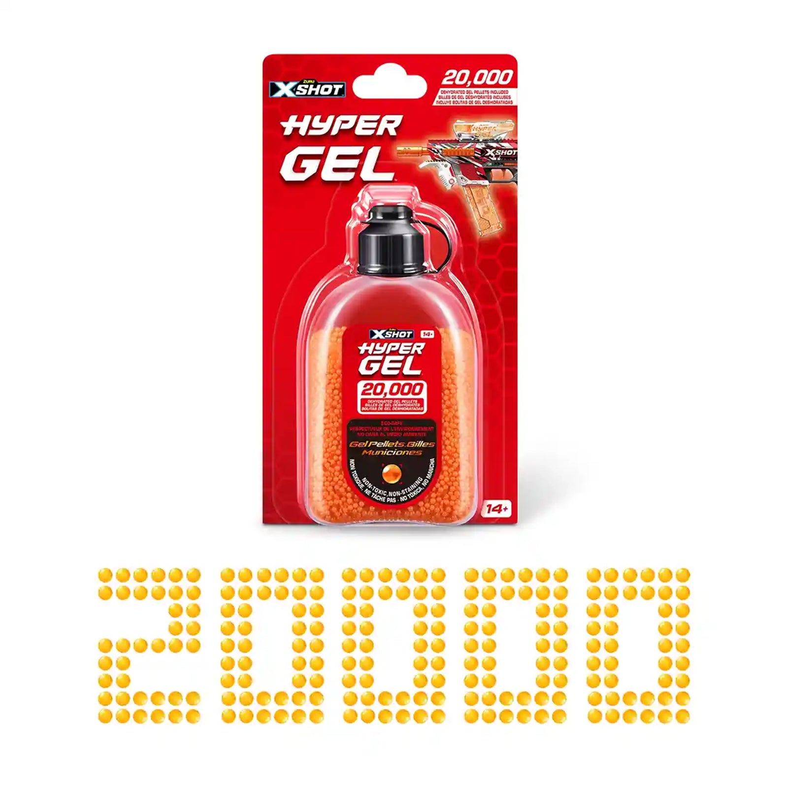 X-Shot Hyper Gel Gellets 20K Pack