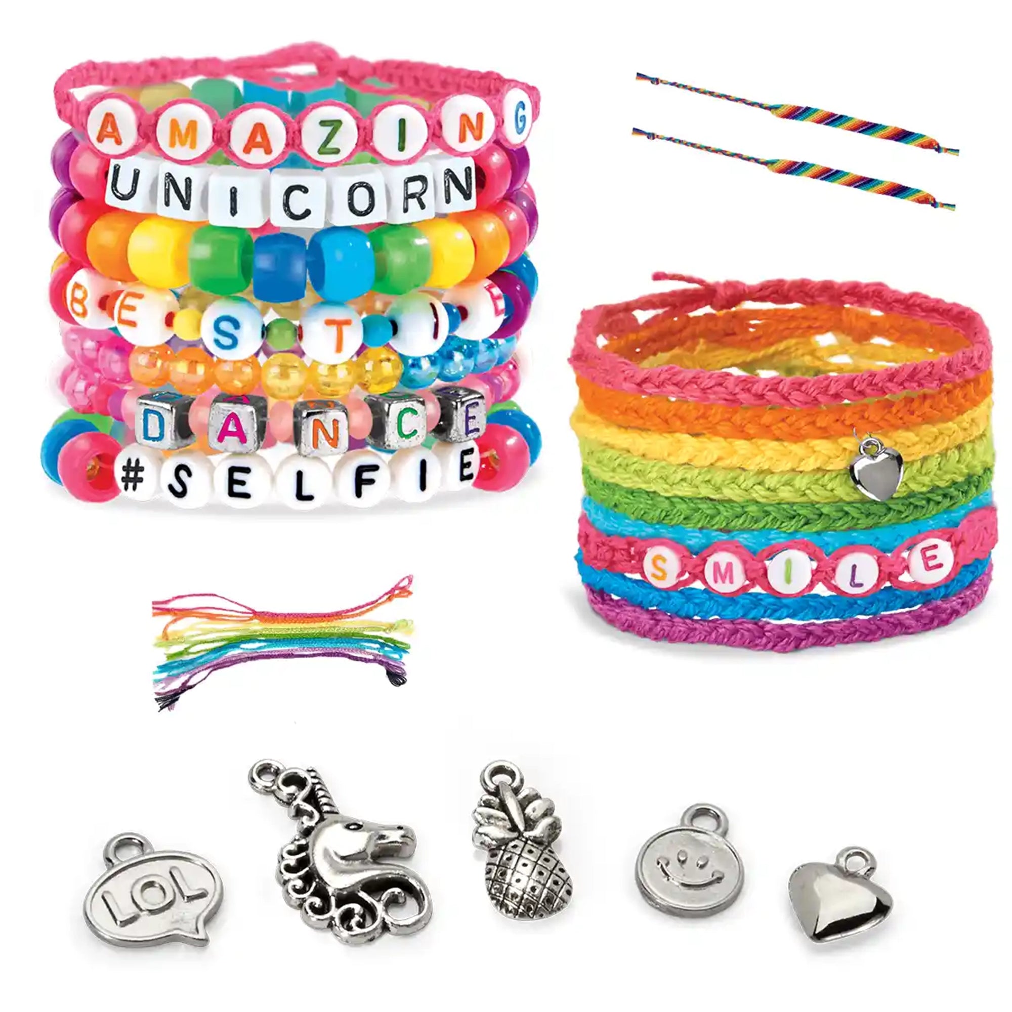 Shimmer N Sparkle Deluxe Bead & Charm Bracelet Studio