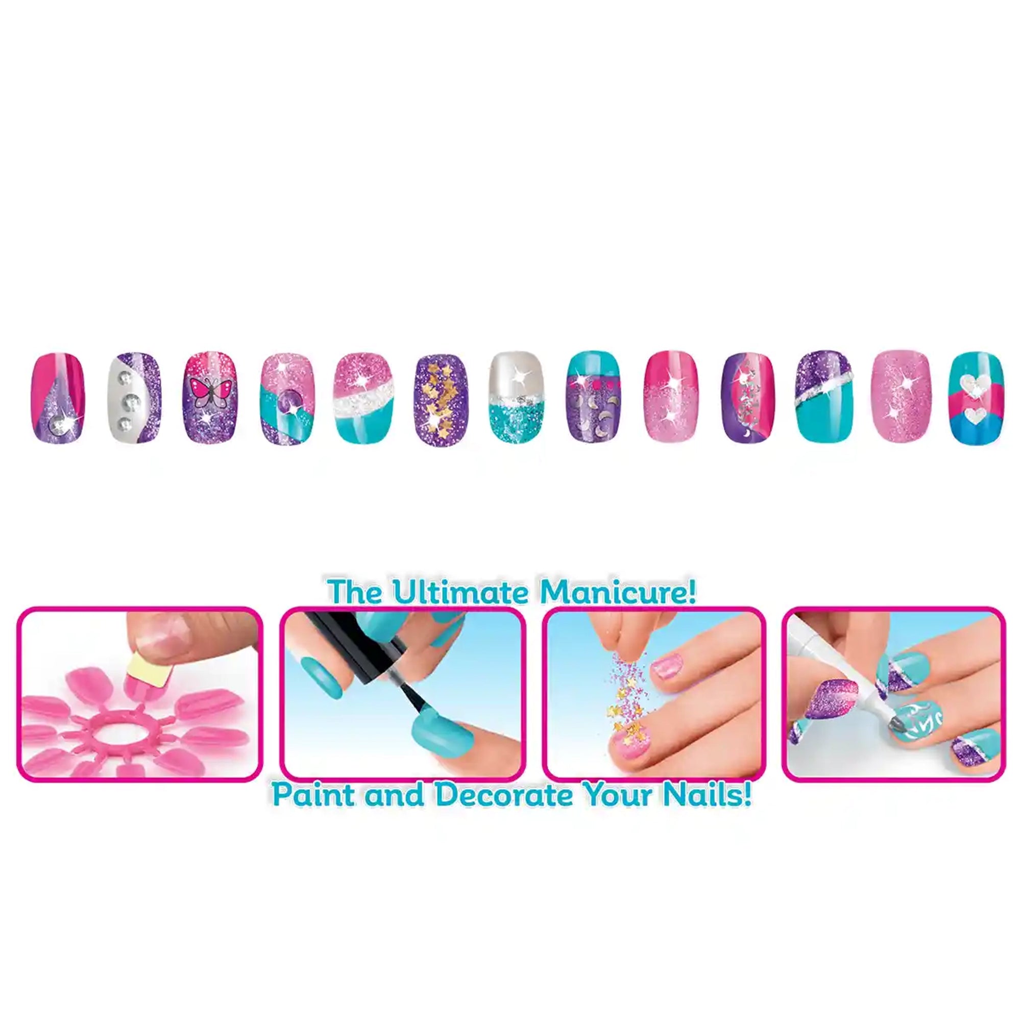 Shimmer N Sparkle Salon Style Deluxe Manicure & Pedicure