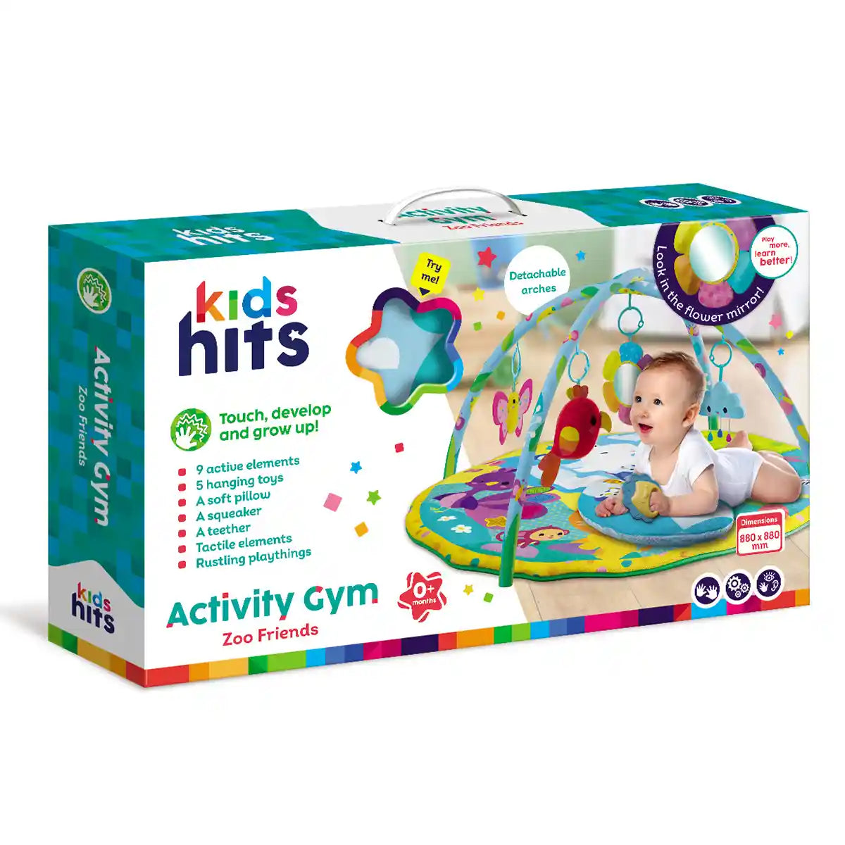 Kids Hits Activity Gym Zoo Friends