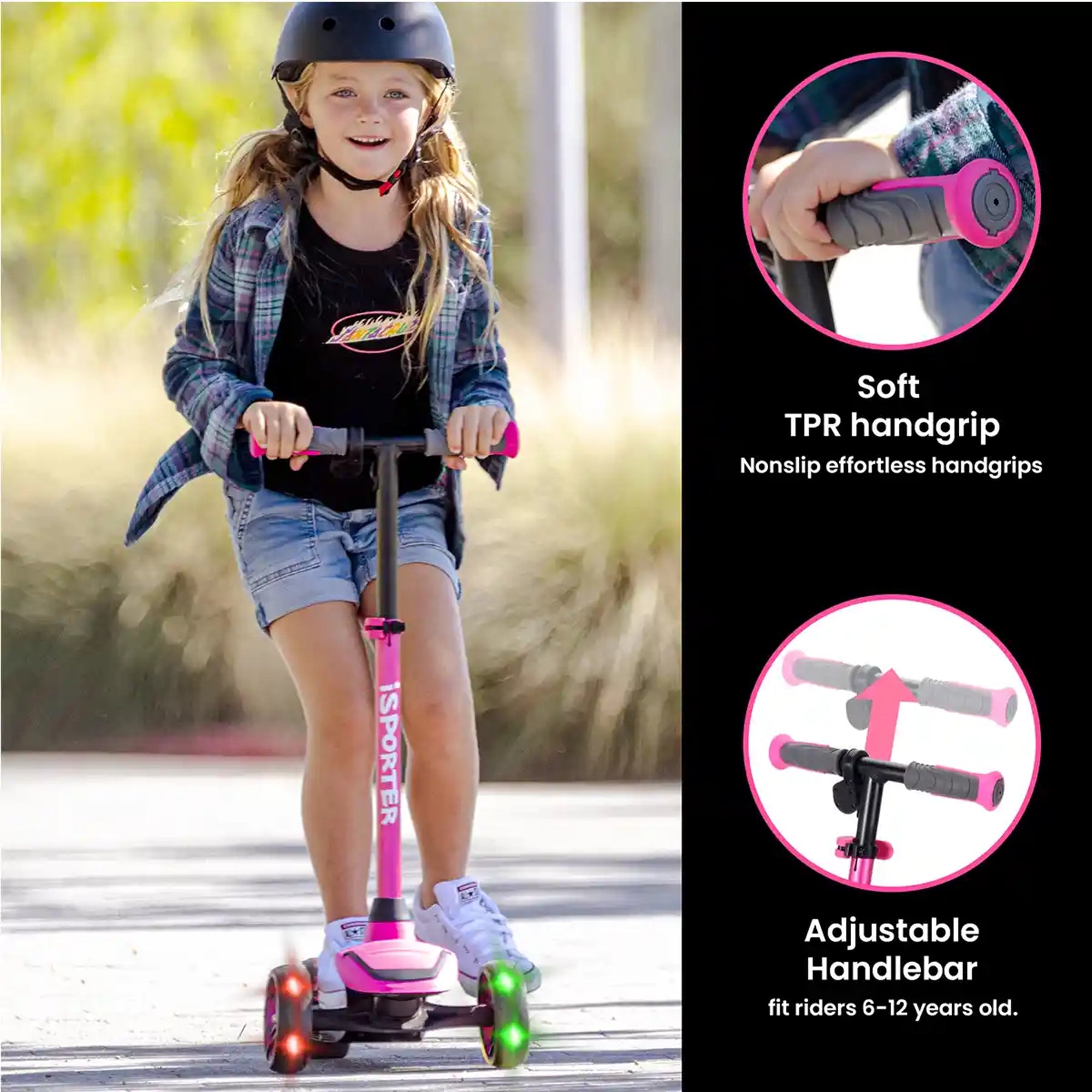 G3 Kids Electric Scooter_Pink