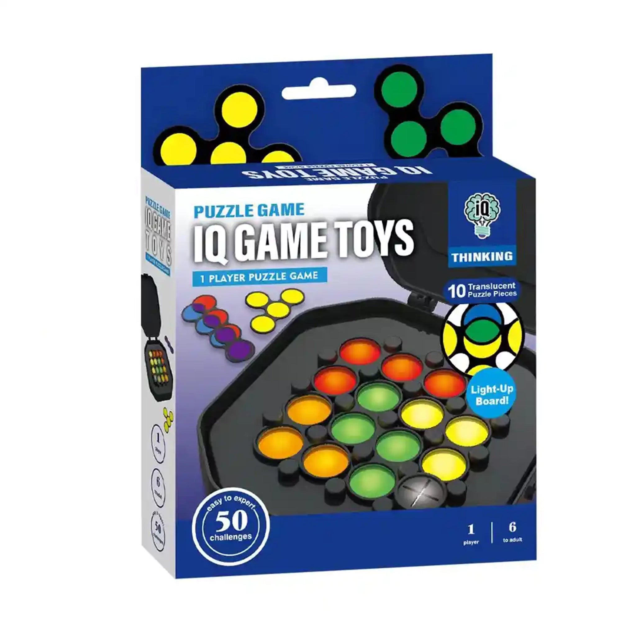 IQ THINKING PUZZLE GAME COLOR FUSION