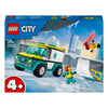 LEGO City Emergency Ambulance and Snowboarder 60403