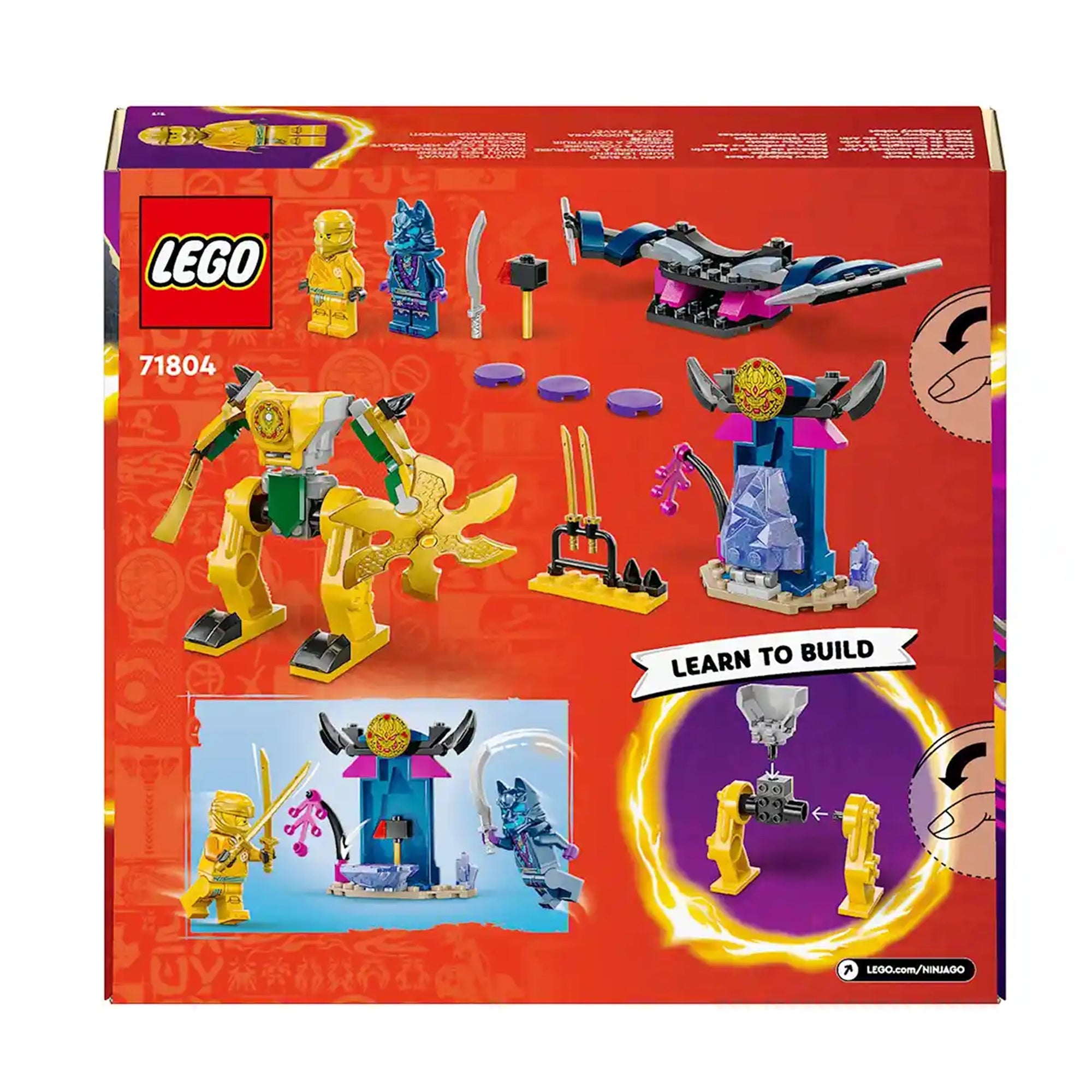 LEGO® NINJAGO® Arin’s Battle Mech Ninja Toy Set 71804