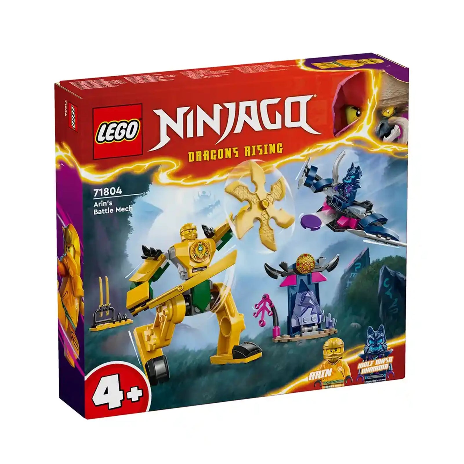 LEGO® NINJAGO® Arin’s Battle Mech Ninja Toy Set 71804