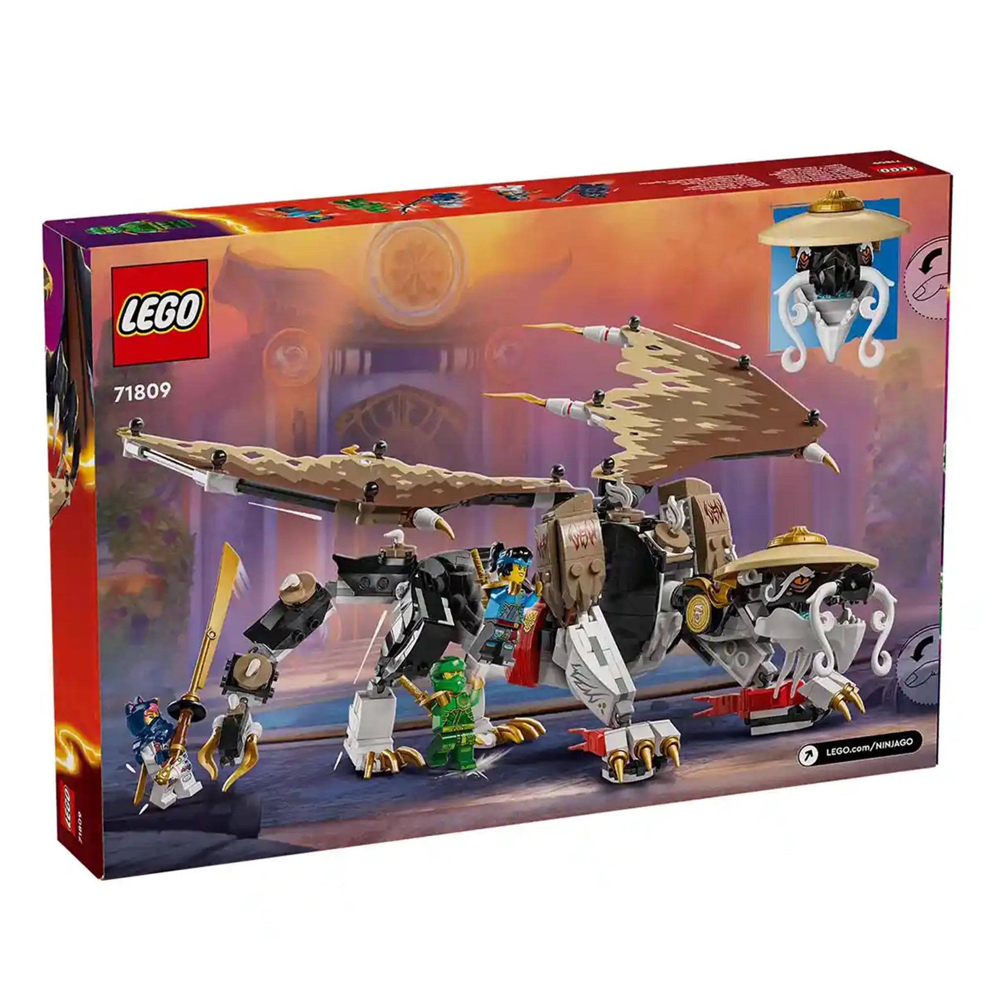 LEGO® NINJAGO® Egalt the Master Dragon Hero Toy 71809