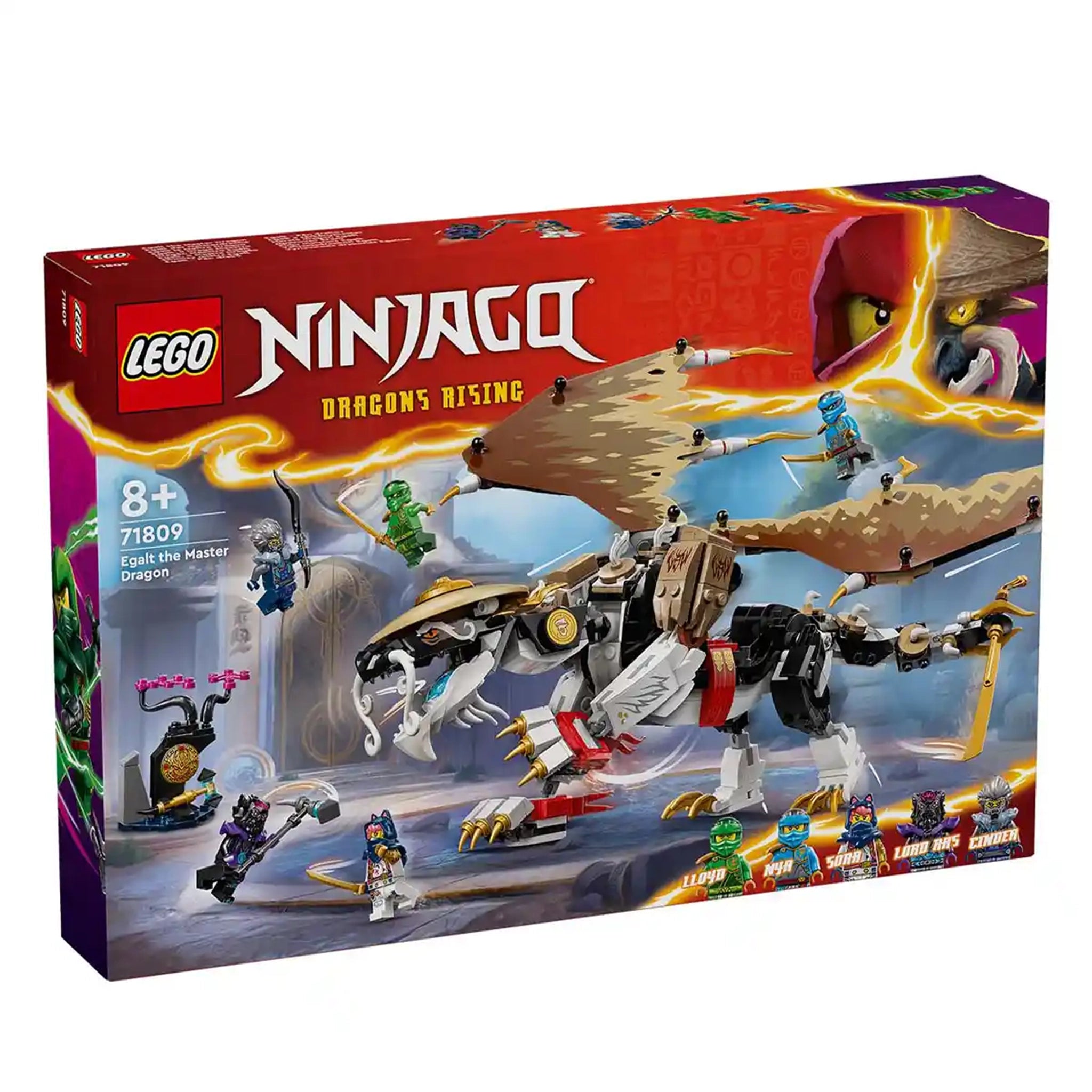 LEGO® NINJAGO® Egalt the Master Dragon Hero Toy 71809