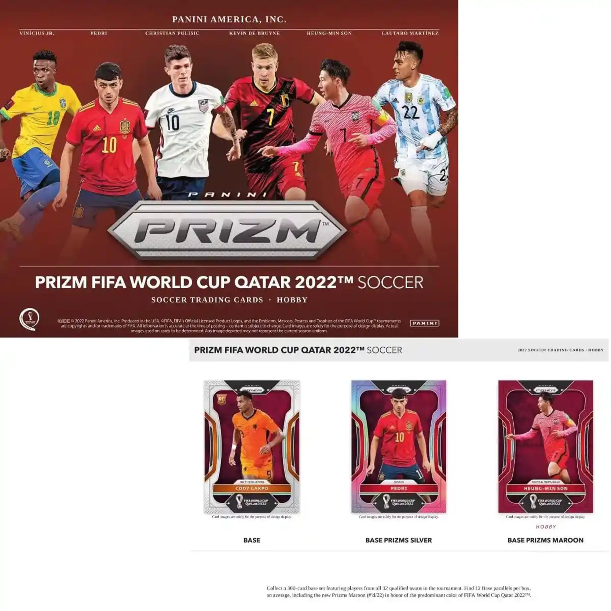 2022 PANINI PRIZM FIFA WORLD CUP SOCCER HOBBY