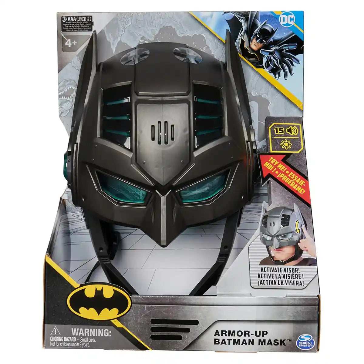 DC Batman Feature Armor-Up Mask